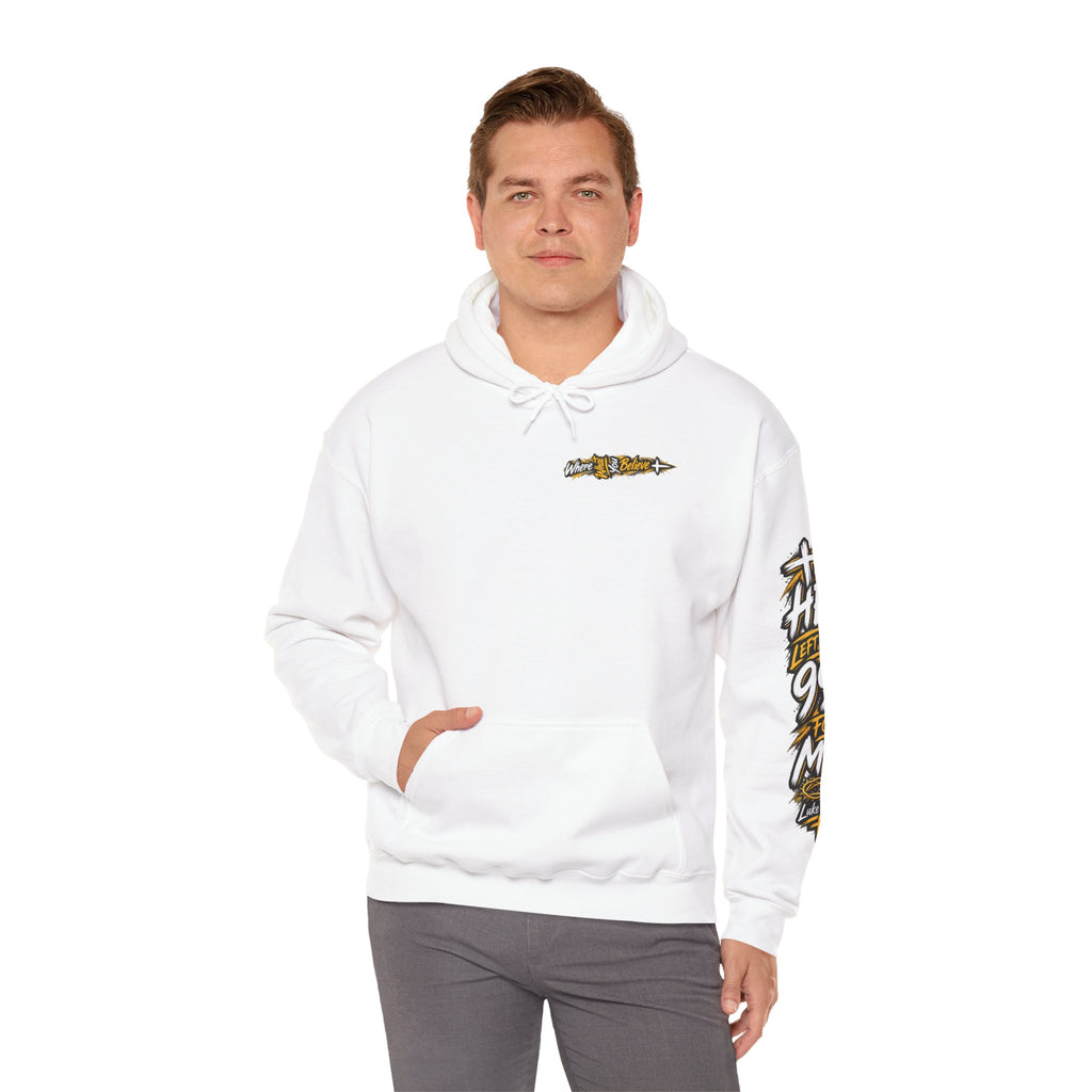 "He Left the 99 for Me" Adult Hoodie