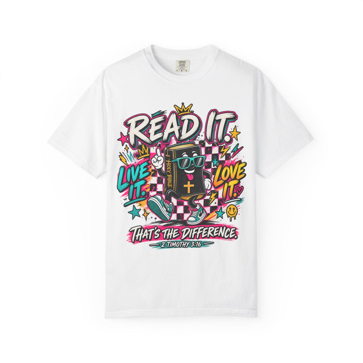 "Read It, Live It, Love It" Adult T-Shirt
