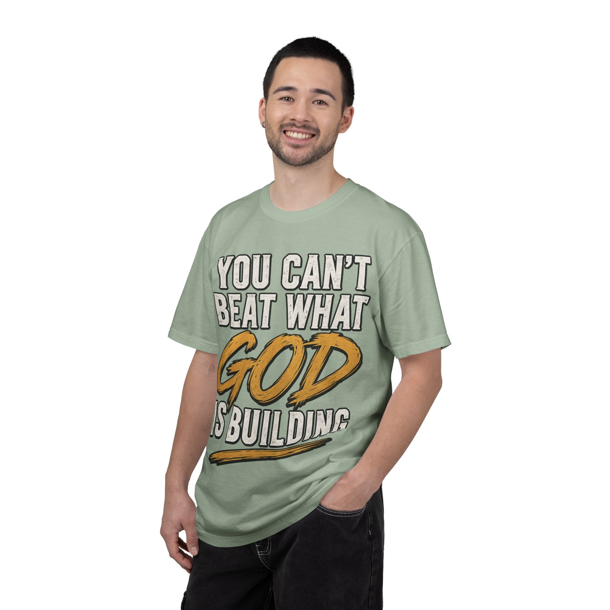 You Can't Beat What God Is Building T-Shirt