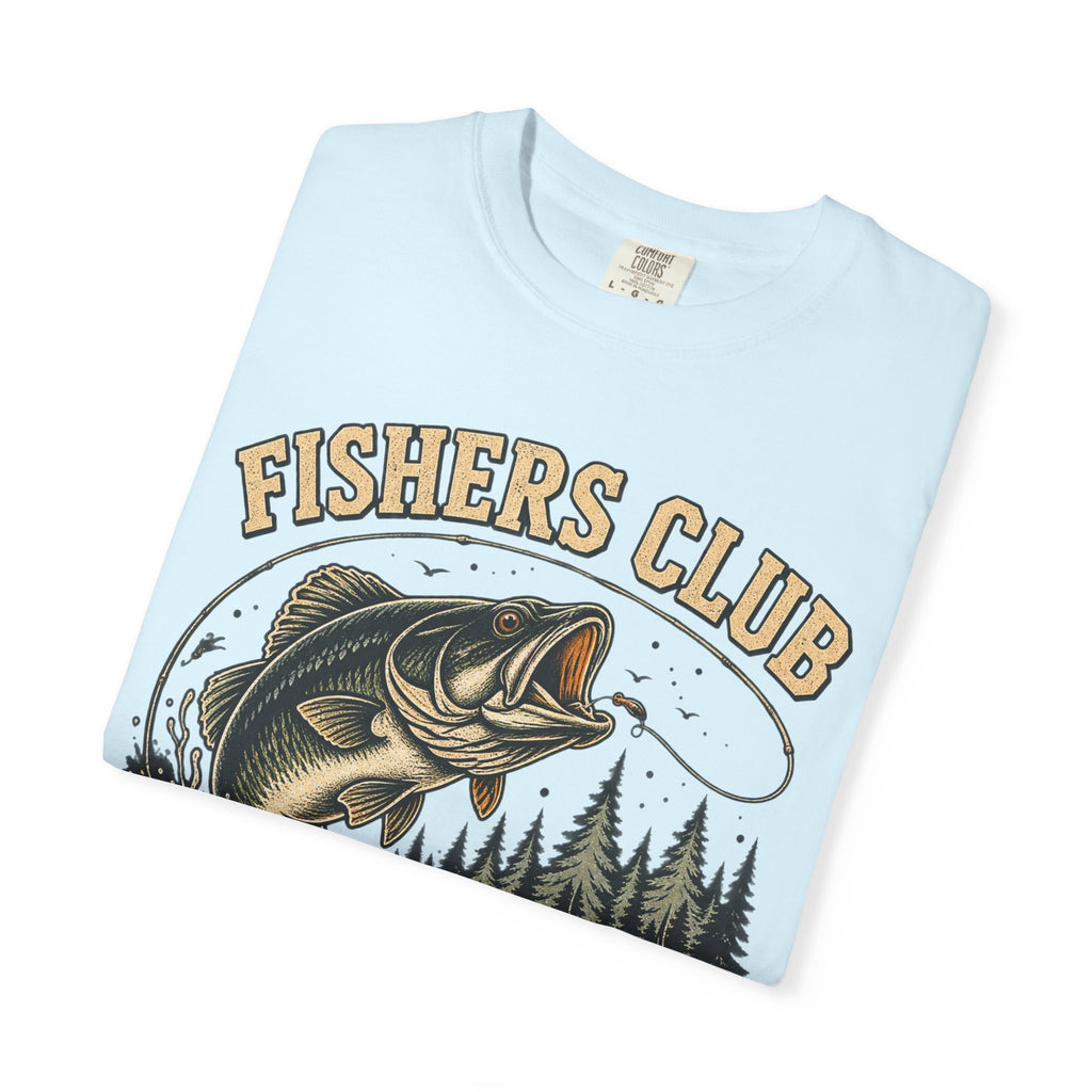 Fishers Club T-Shirt — “Follow Me & I Will Make You Fishers of Men” Christian Fishing Tee