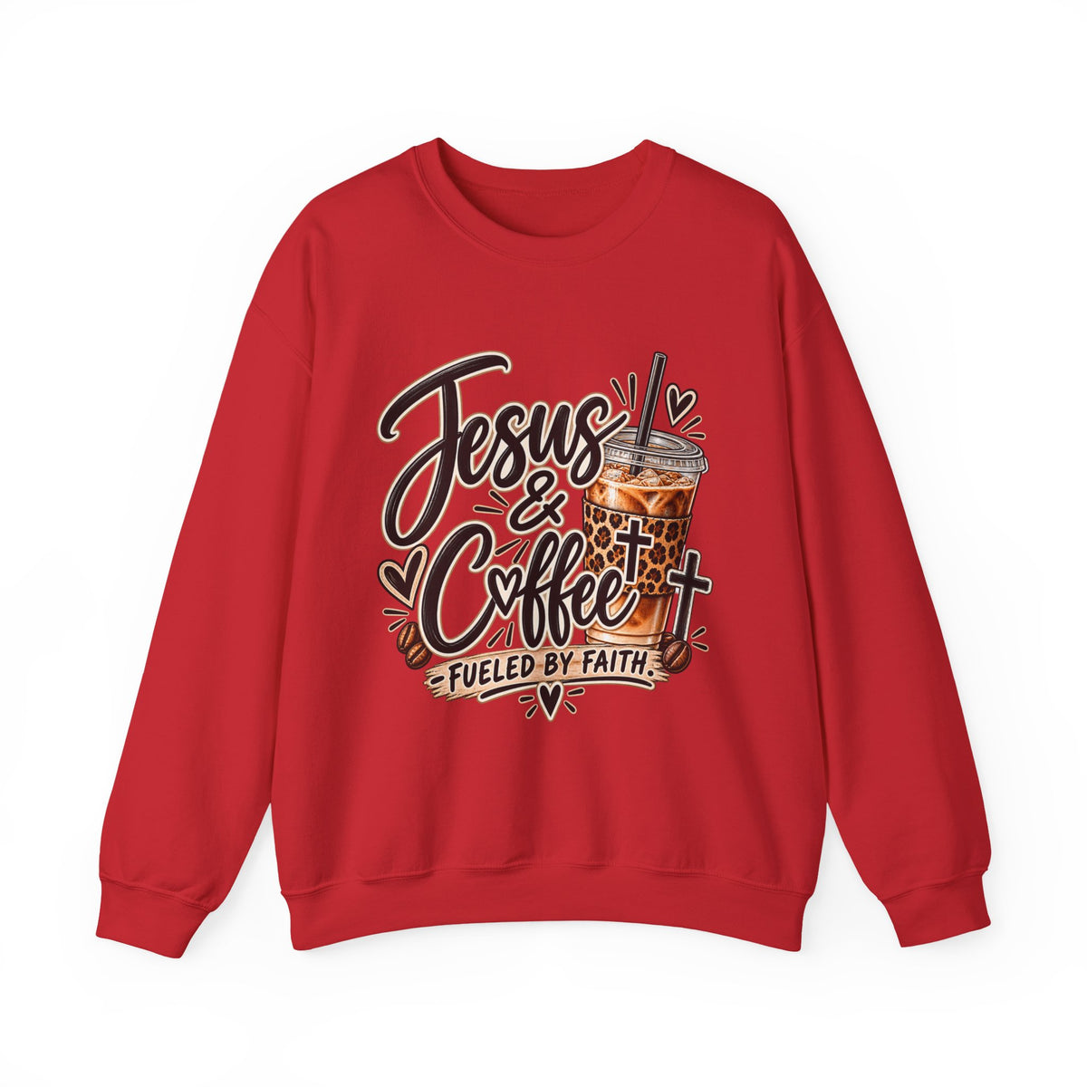 Jesus & Coffee Crewneck Sweatshirt