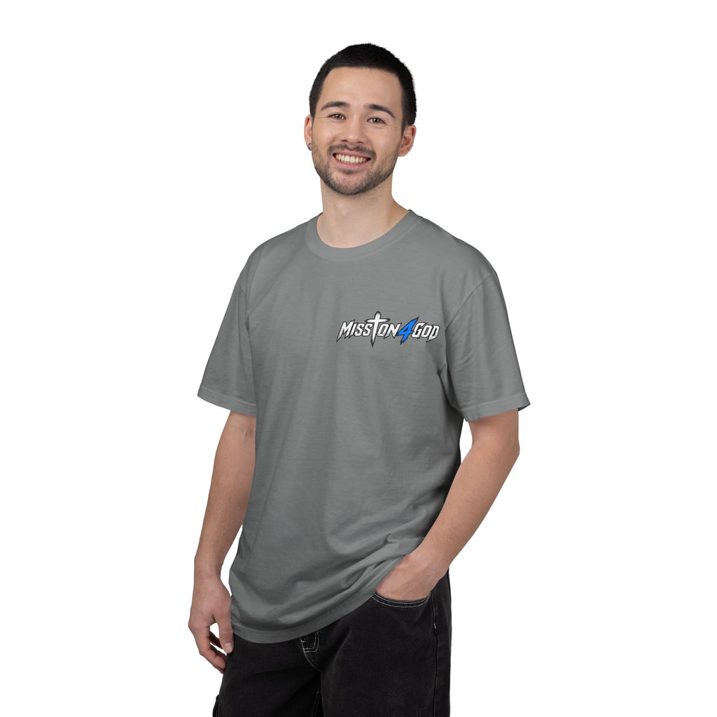 "Mission 4 God" Adult T‑Shirt — Christian Faith Design