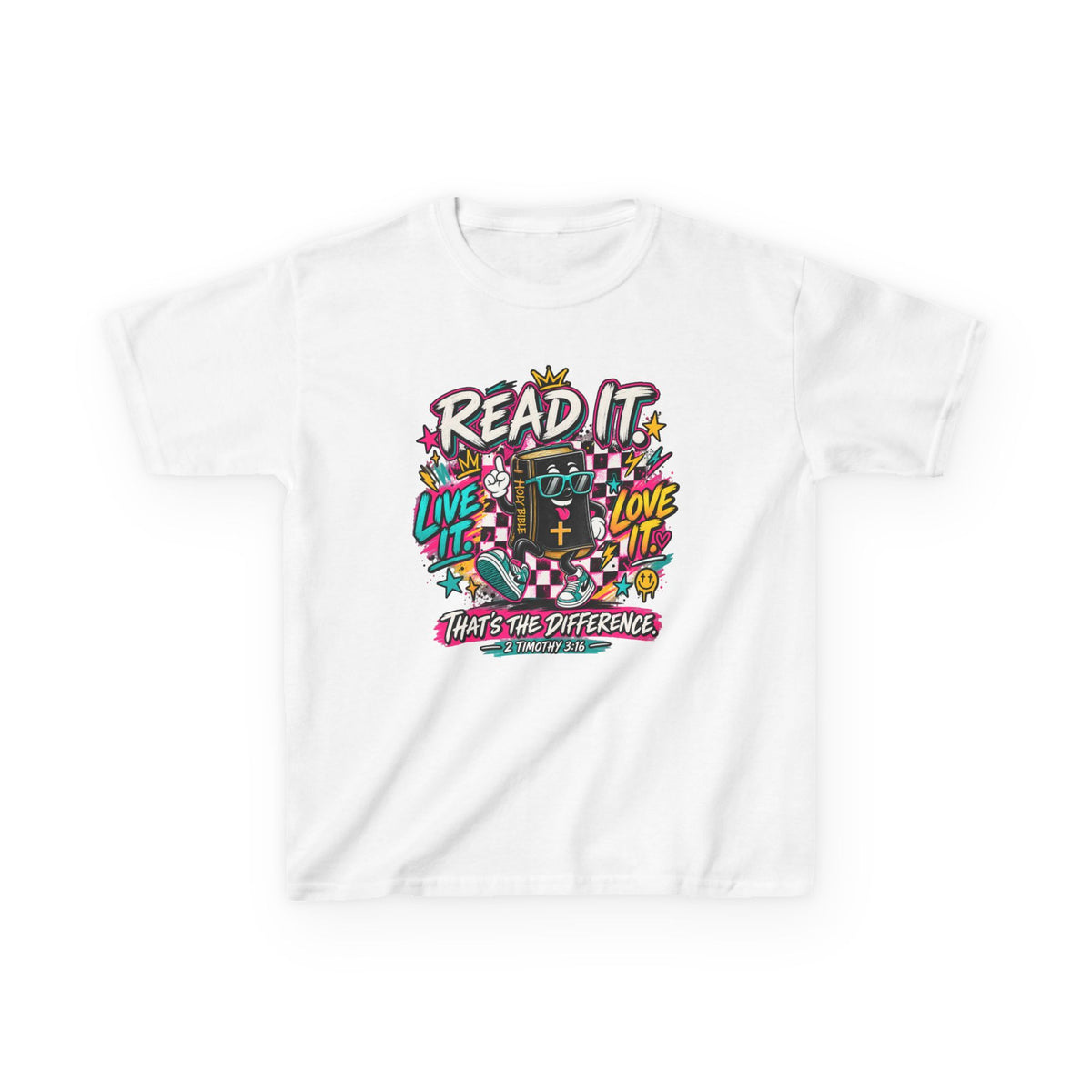 "Read it, Live it, Love it" Kids t-shirt
