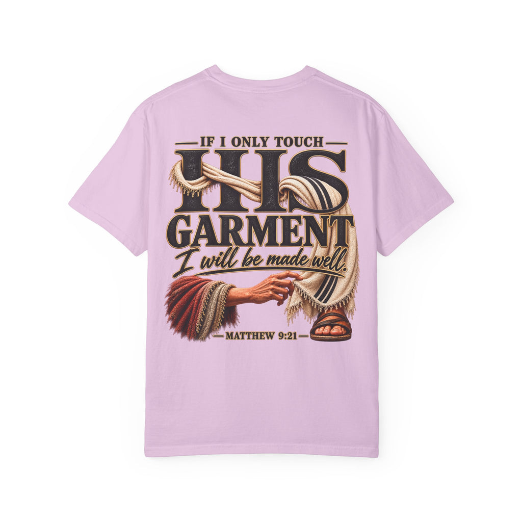 “If I Only Touch His Garment I Will Be Made Well” Adult T-shirt