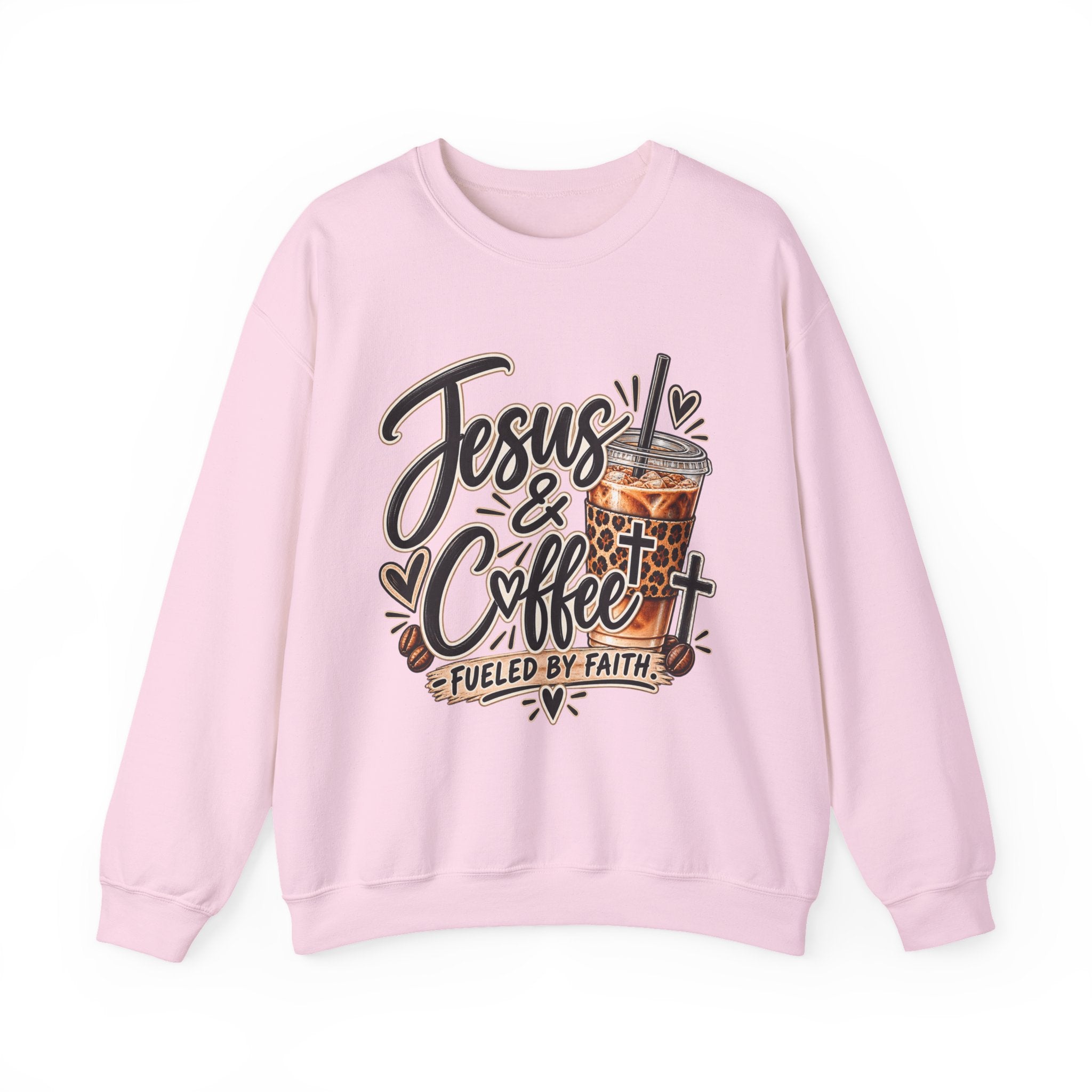 Jesus & Coffee Crewneck Sweatshirt