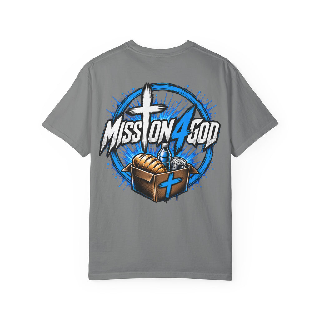 "Mission 4 God" Adult T‑Shirt — Christian Faith Design