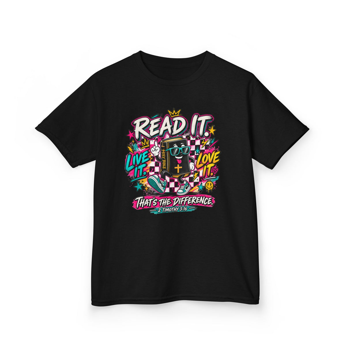 "Read it, Live it, Love it" Kids t-shirt