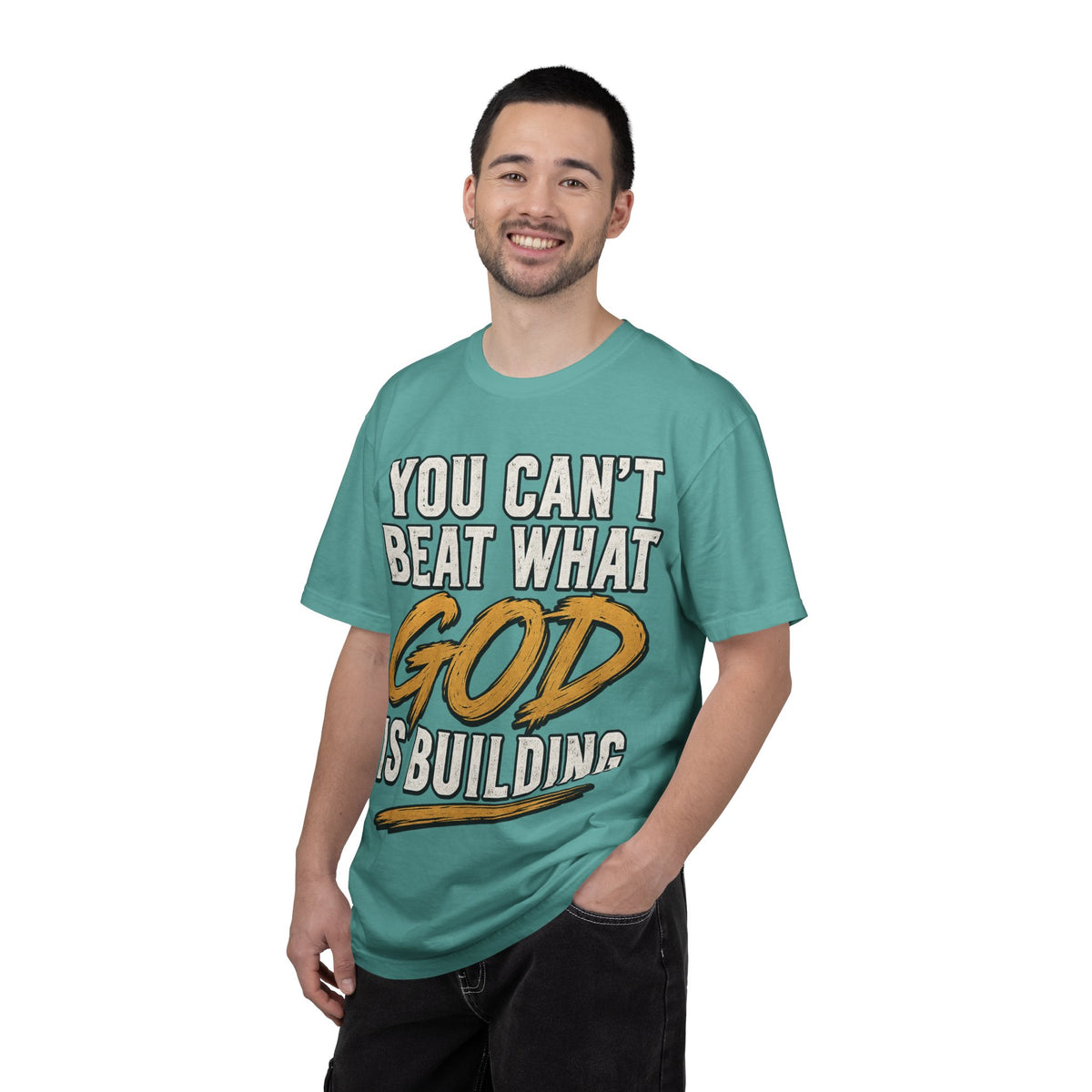 You Can't Beat What God Is Building T-Shirt