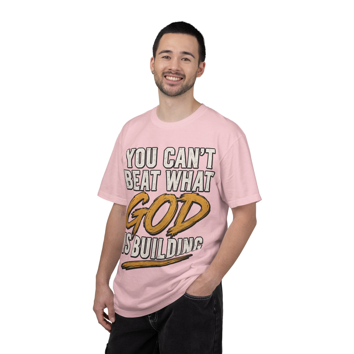 You Can't Beat What God Is Building T-Shirt
