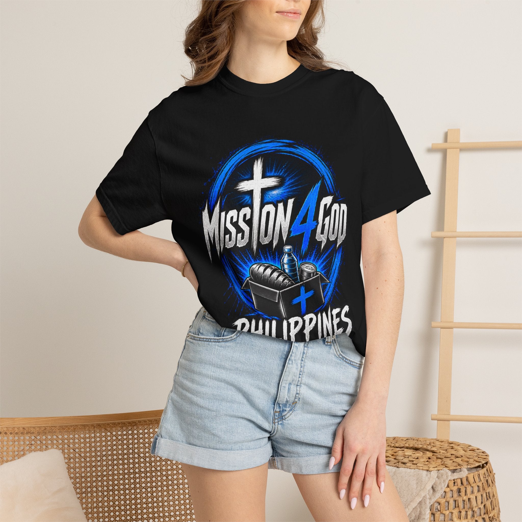 Mission 4 God Philippines Adult T-Shirt