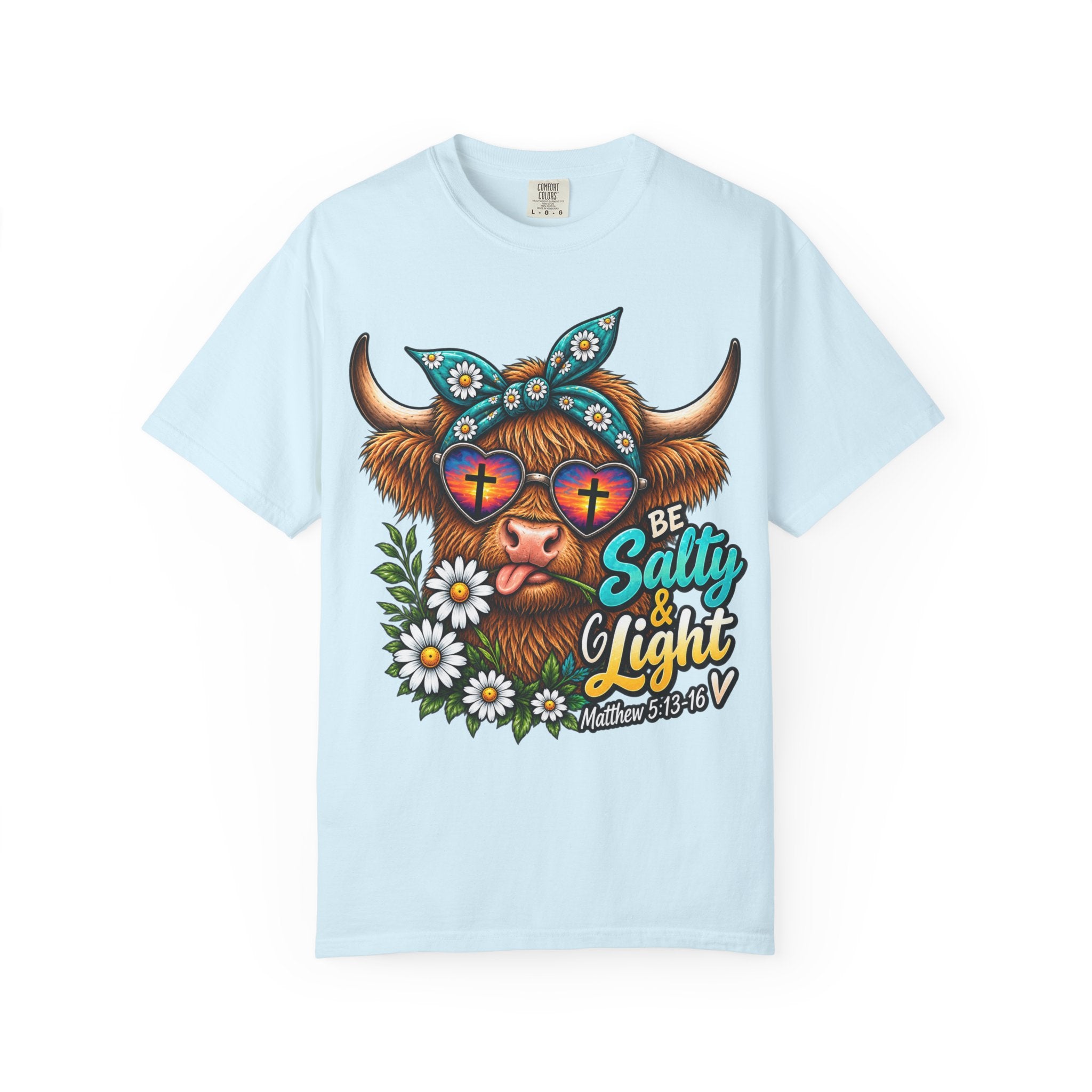 Be Salty & Light Cow Graphic T-Shirt