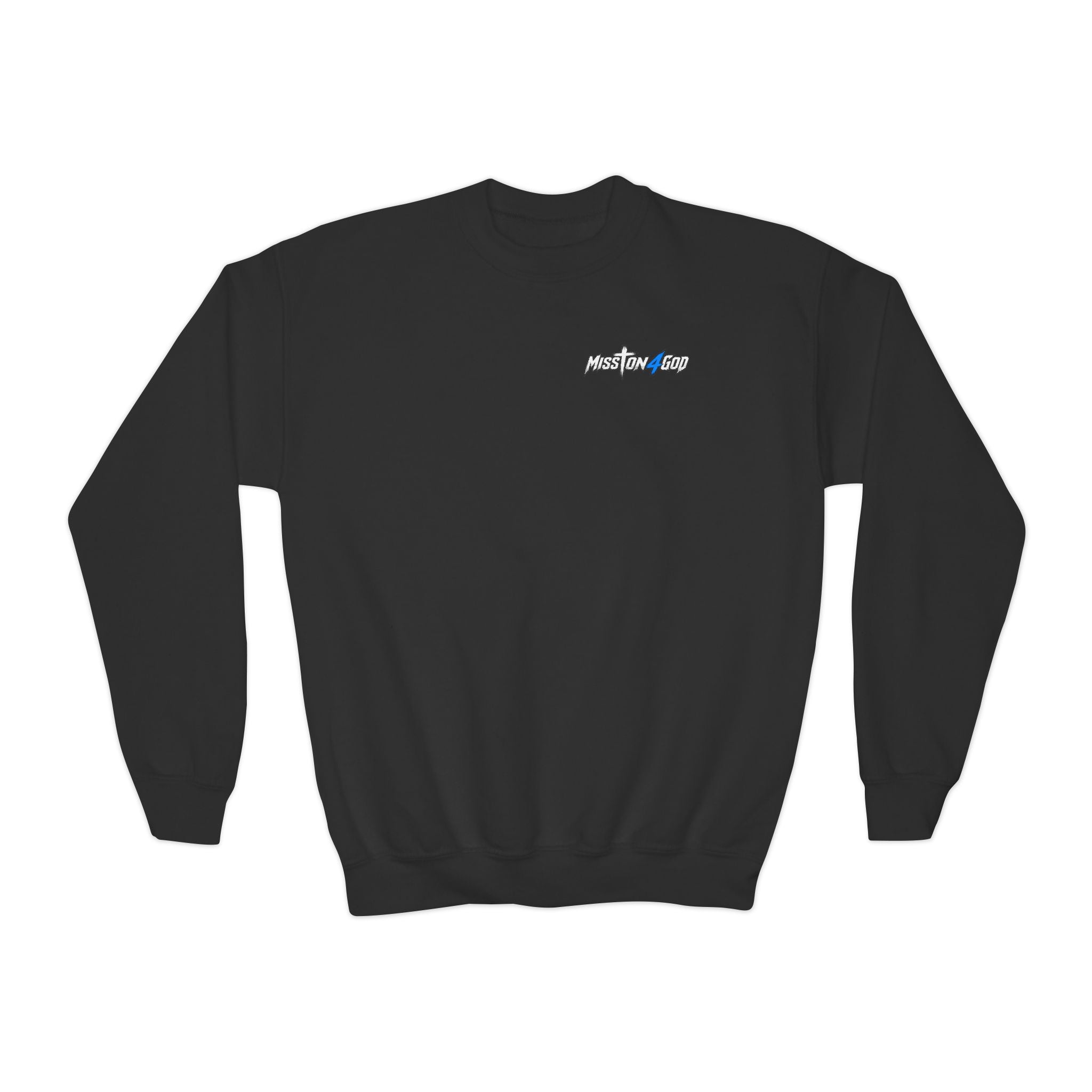"Mission 4 God" Faith Graphic Kids Pullover