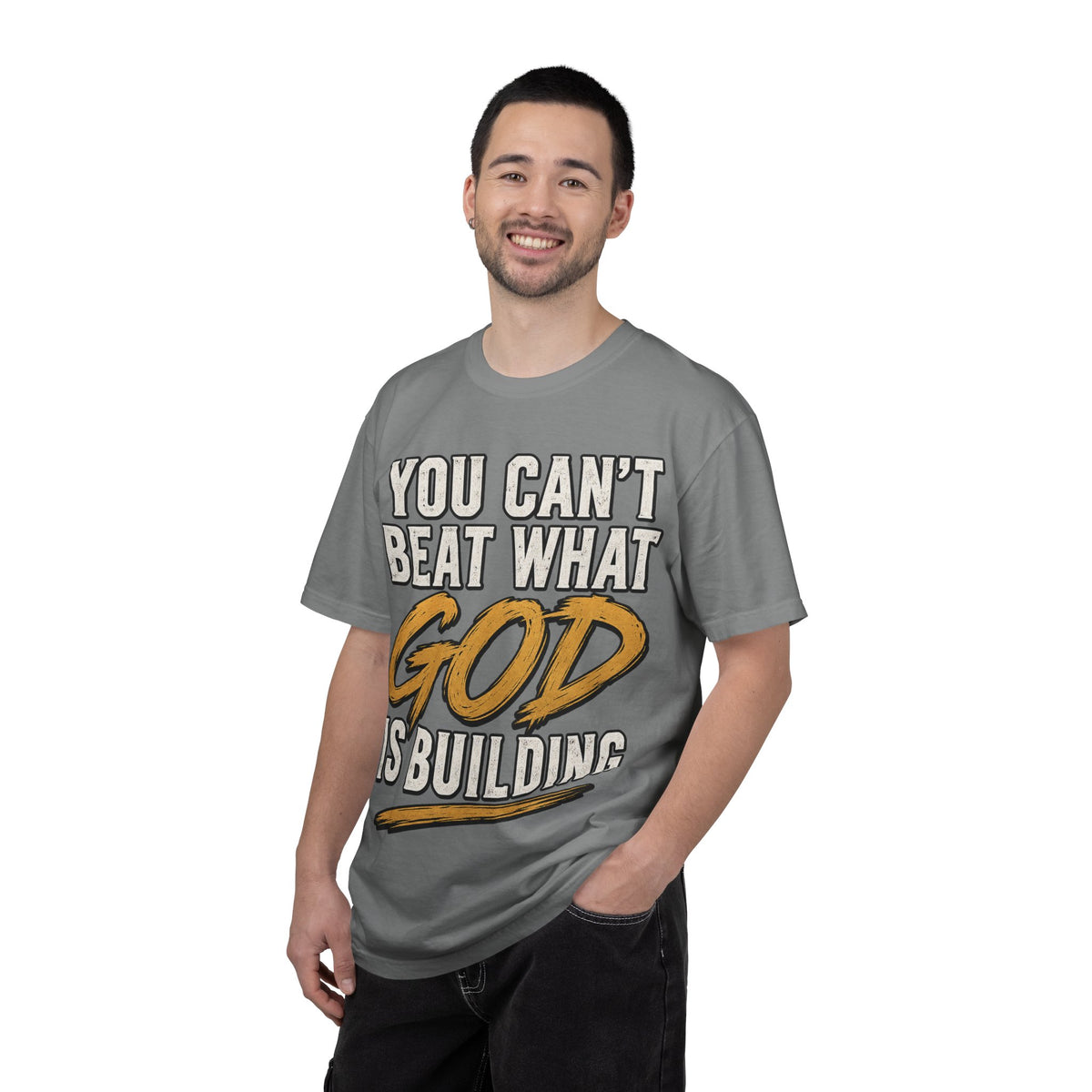 You Can't Beat What God Is Building T-Shirt
