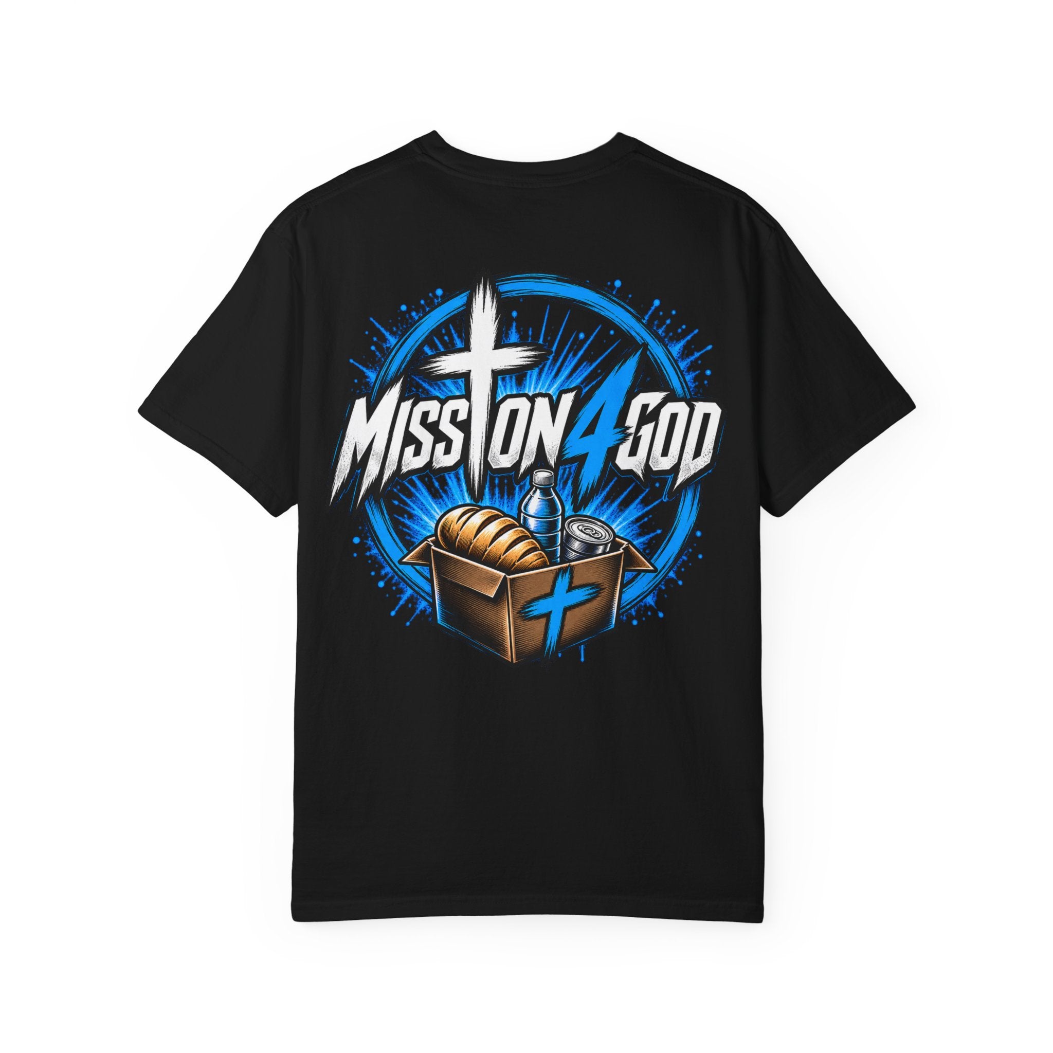 "Mission 4 God" Adult T‑Shirt — Christian Faith Design