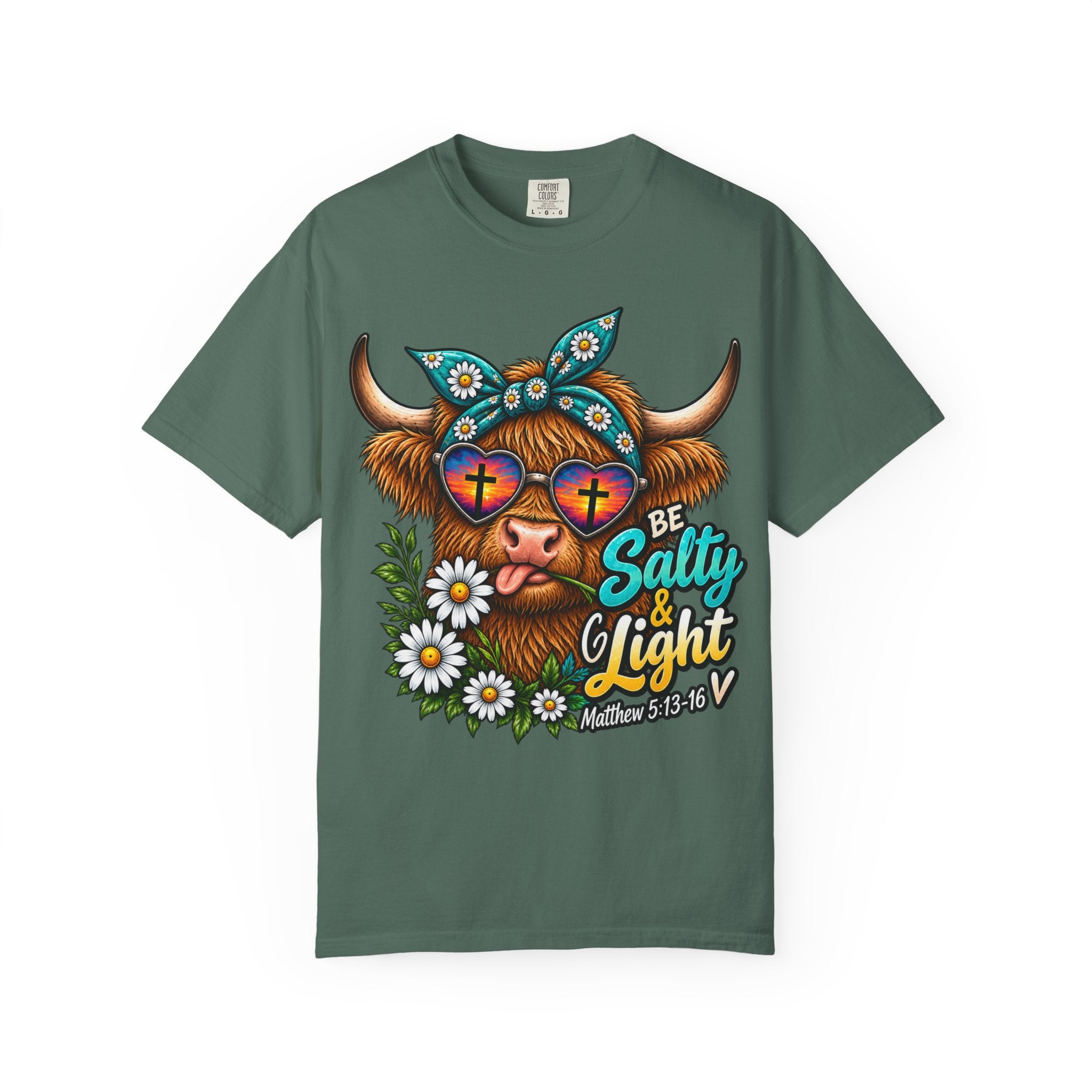 Be Salty & Light Cow Graphic T-Shirt