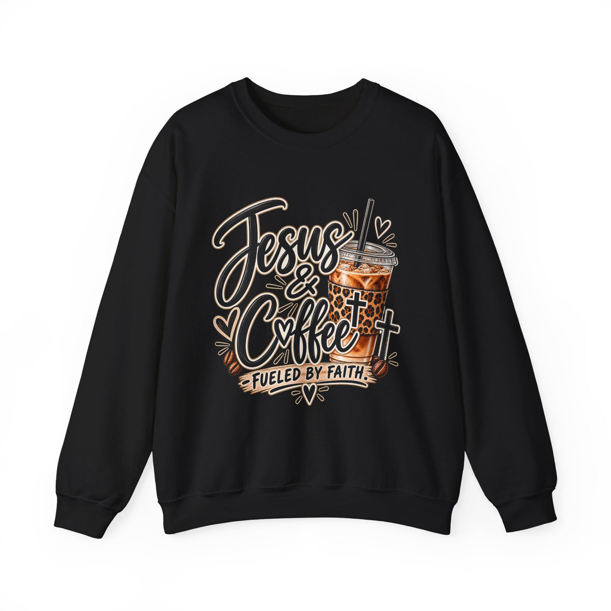 Jesus & Coffee Crewneck Sweatshirt