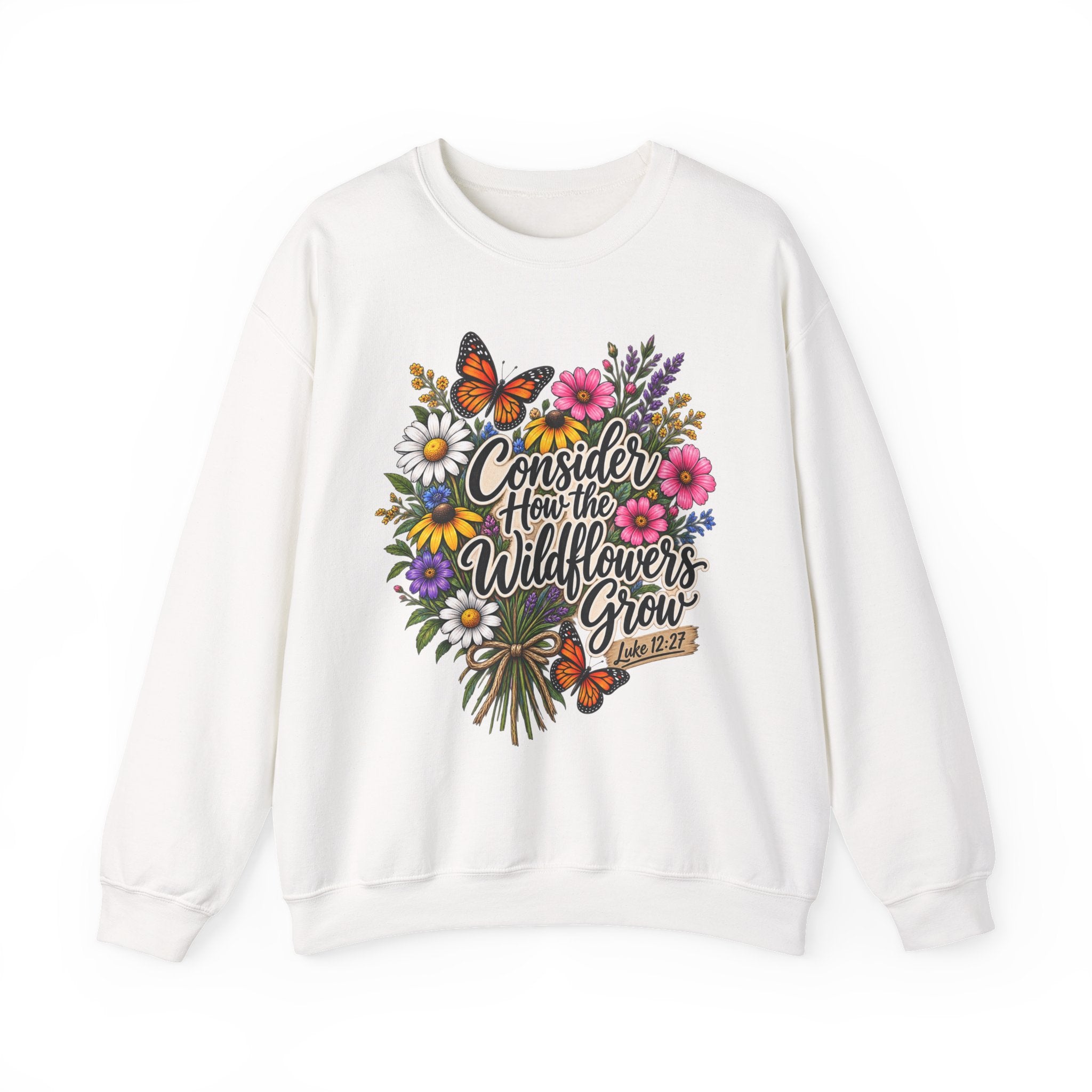 Wildflowers Grow Crewneck Sweatshirt