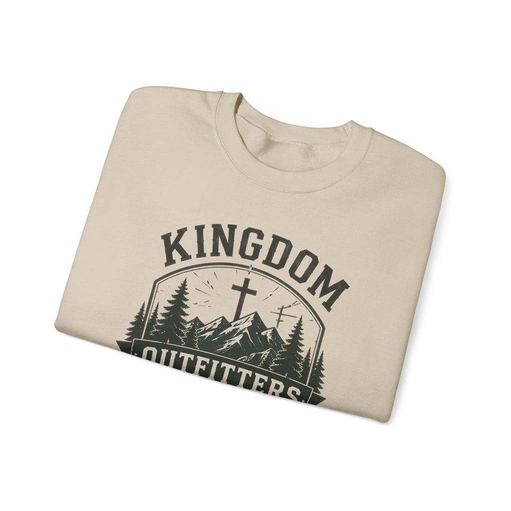 Kingdom Outfitters Sweatshirt – 'Equipped for the Journey' Christian Crewneck