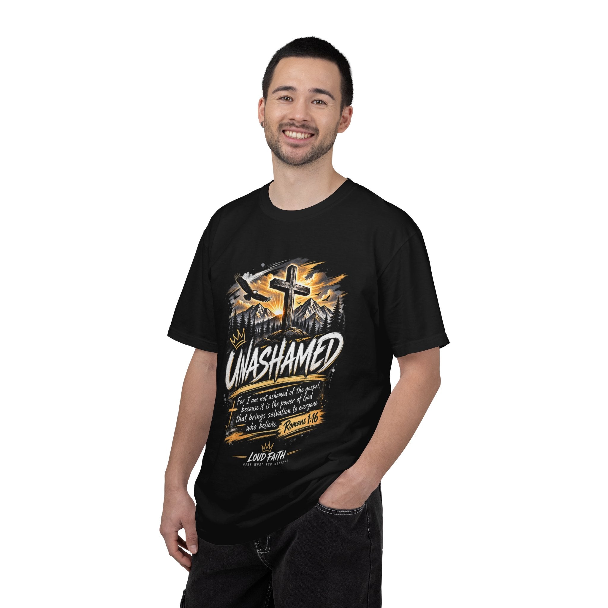 "Unashamed" - Christian Unisex Adult T-Shirt