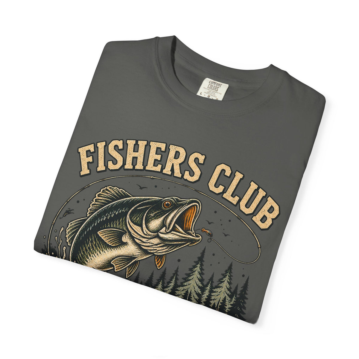 Fishers Club T-Shirt — “Follow Me & I Will Make You Fishers of Men” Christian Fishing Tee