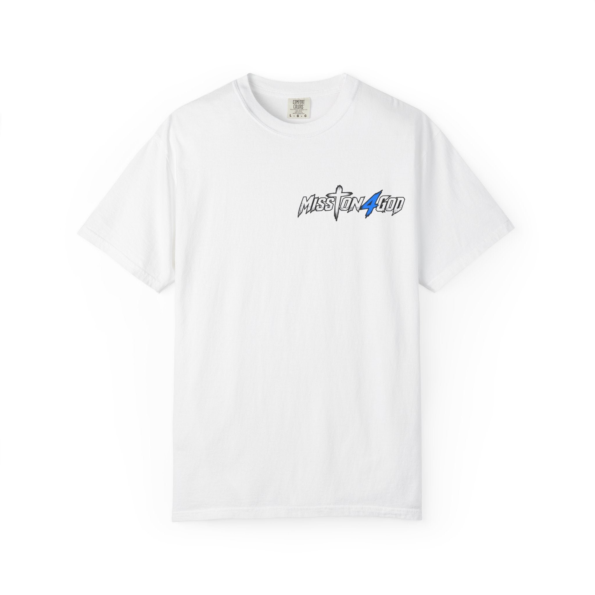 "Mission 4 God" Adult T‑Shirt — Christian Faith Design