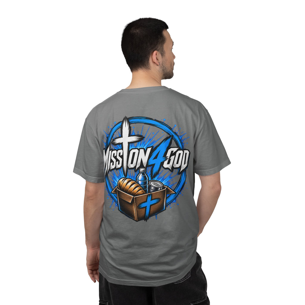 "Mission 4 God" Adult T‑Shirt — Christian Faith Design