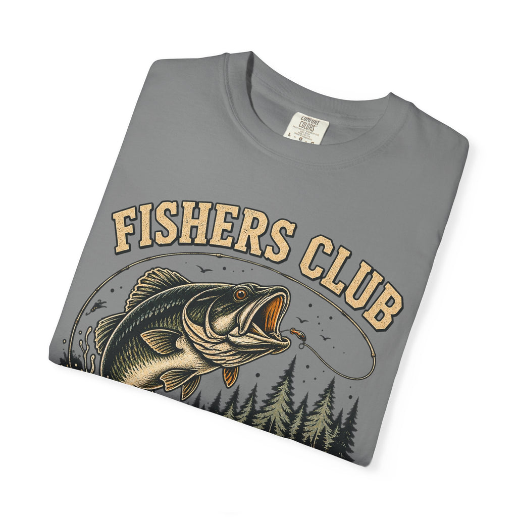 Fishers Club T-Shirt — “Follow Me & I Will Make You Fishers of Men” Christian Fishing Tee