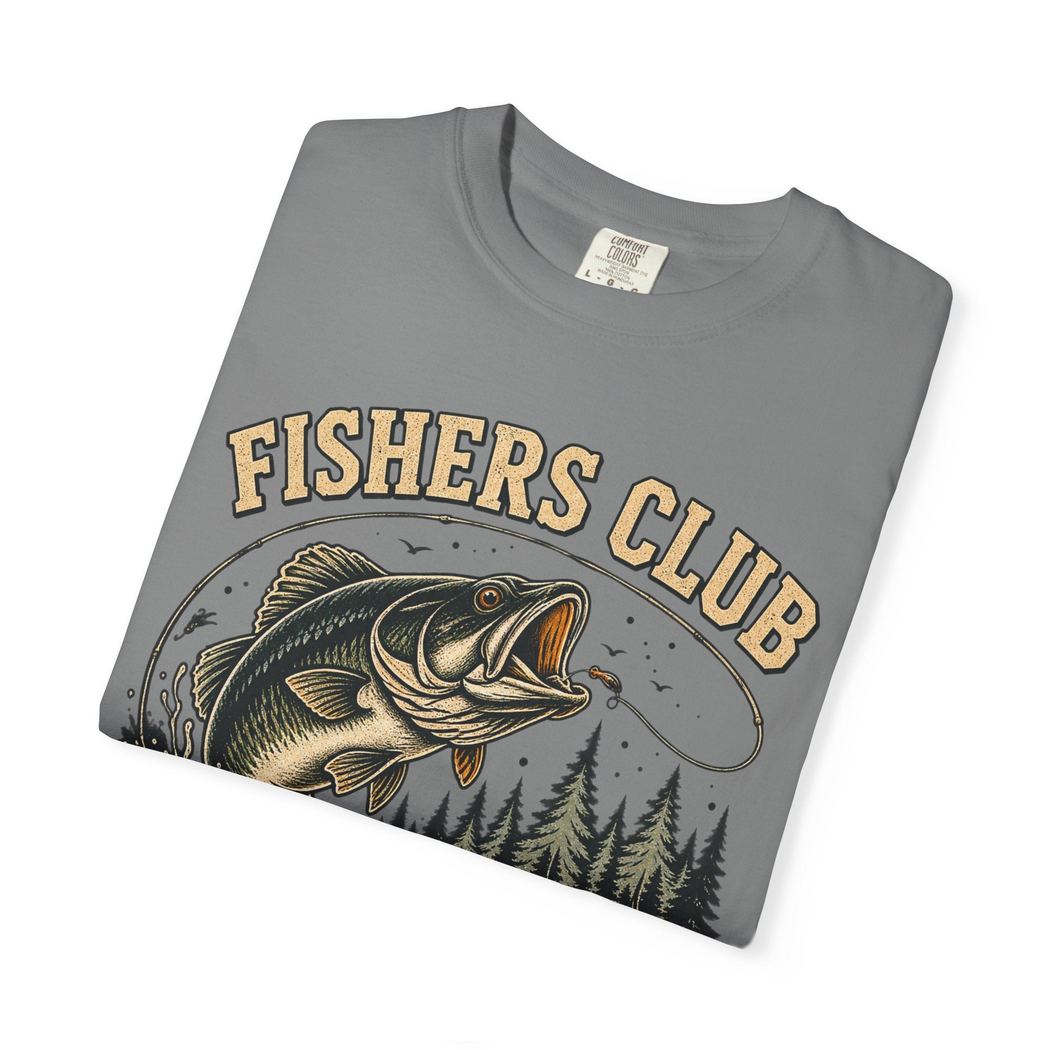 Fishers Club T-Shirt — “Follow Me & I Will Make You Fishers of Men” Christian Fishing Tee