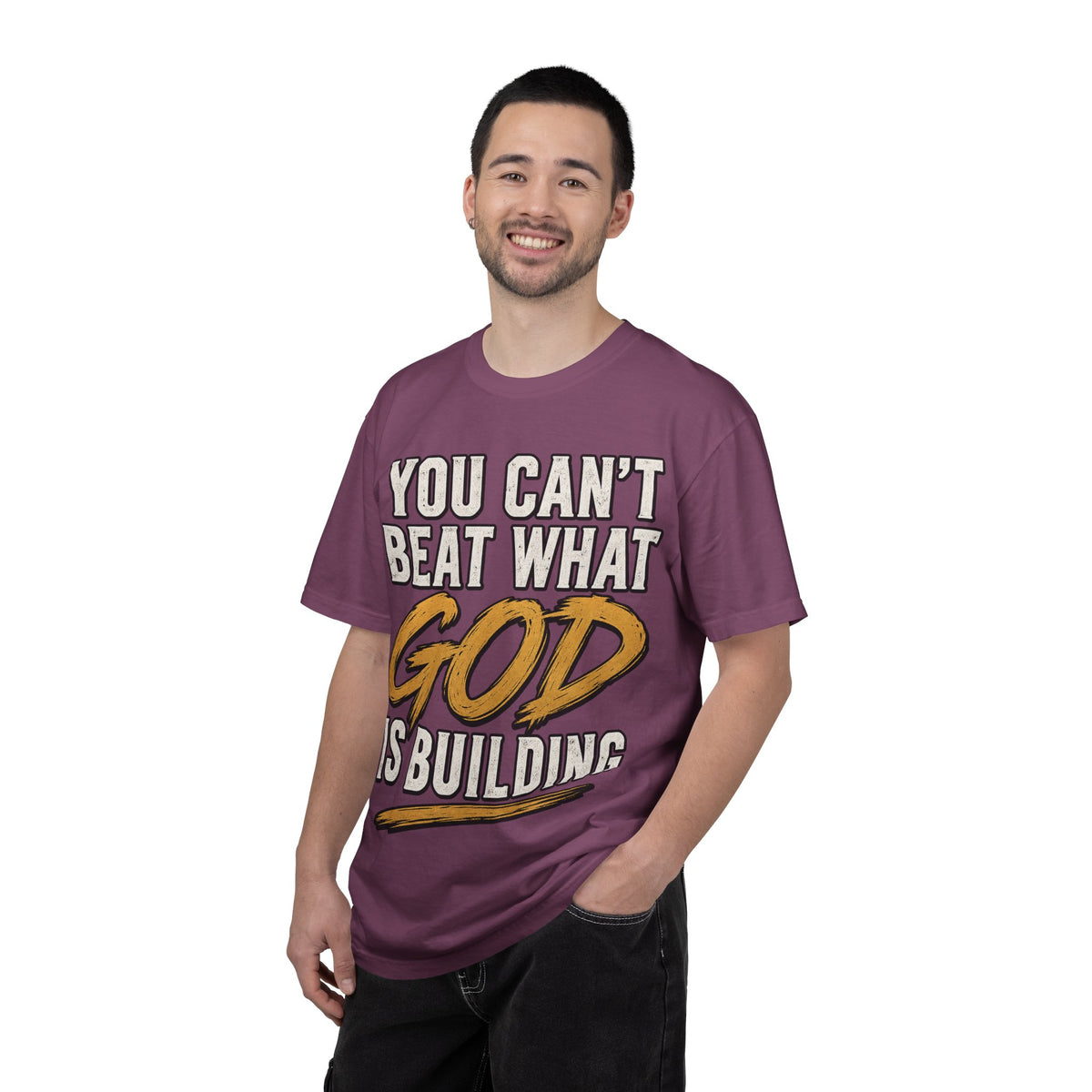 You Can't Beat What God Is Building T-Shirt