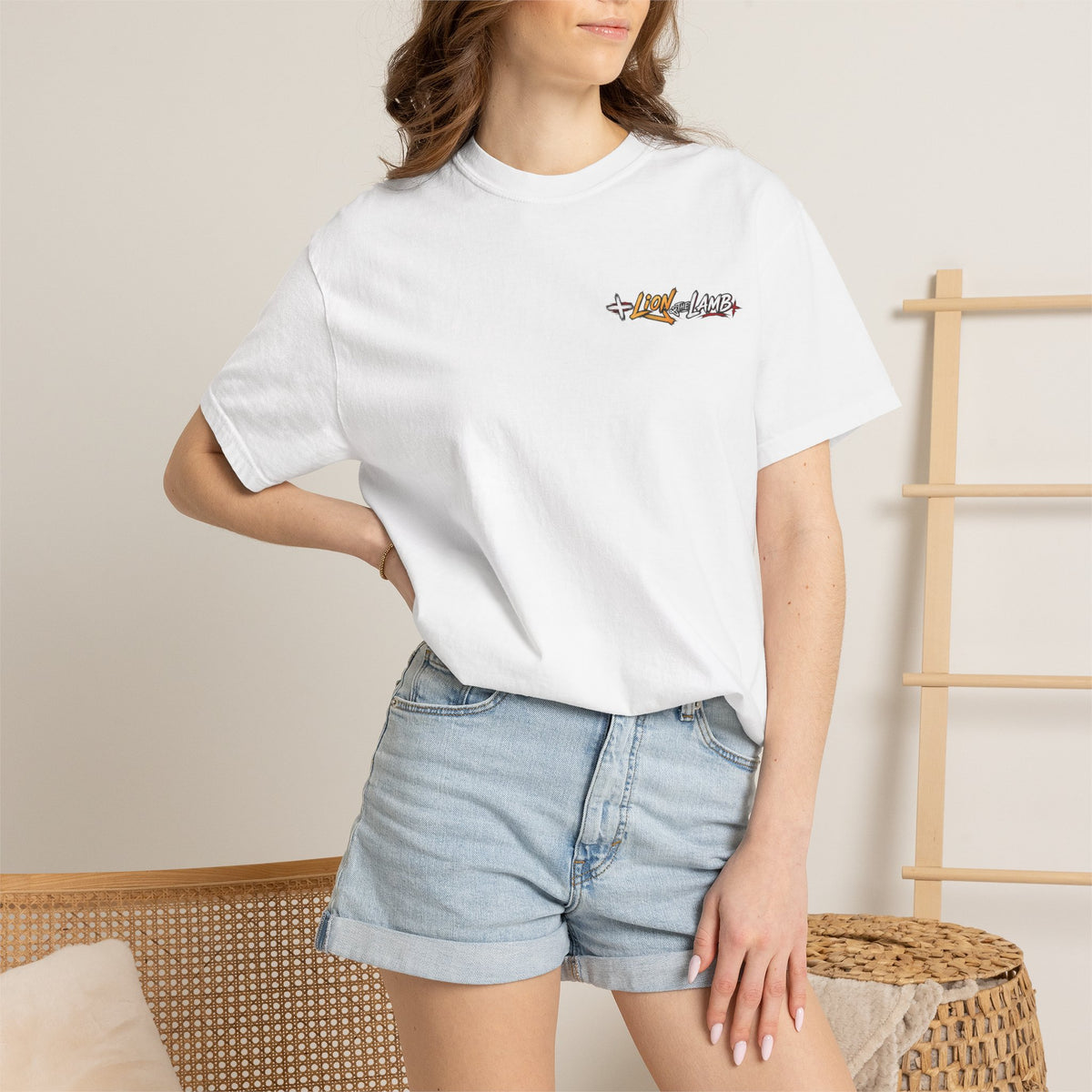 "Lion & The Lamb"- Adult T-Shirt