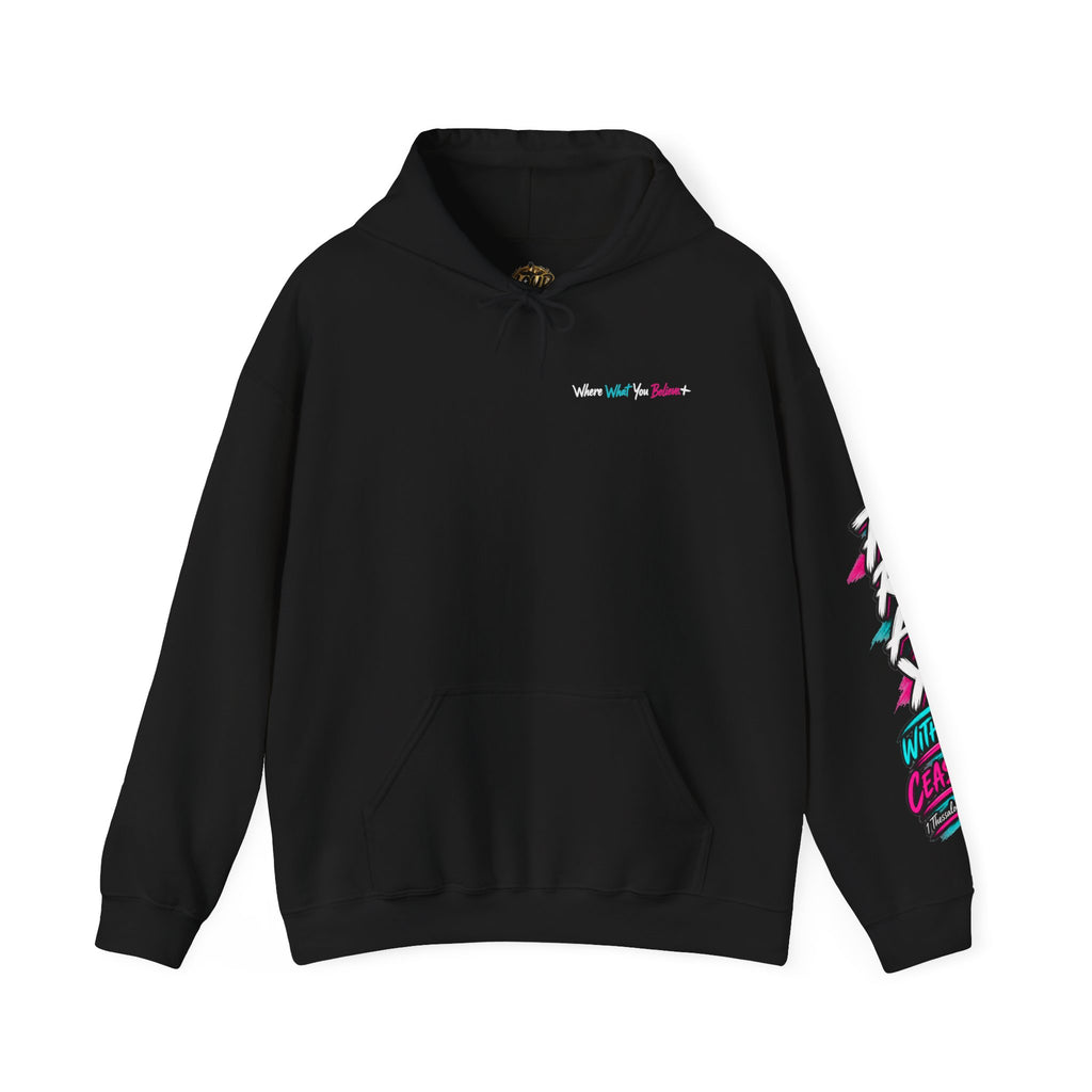 "Prayer, Trust, Repeat" - Unisex Adult Heavy Blend™ Hooded Sweatshirt