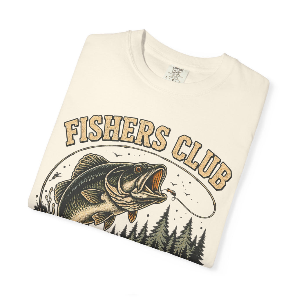 Fishers Club T-Shirt — “Follow Me & I Will Make You Fishers of Men” Christian Fishing Tee
