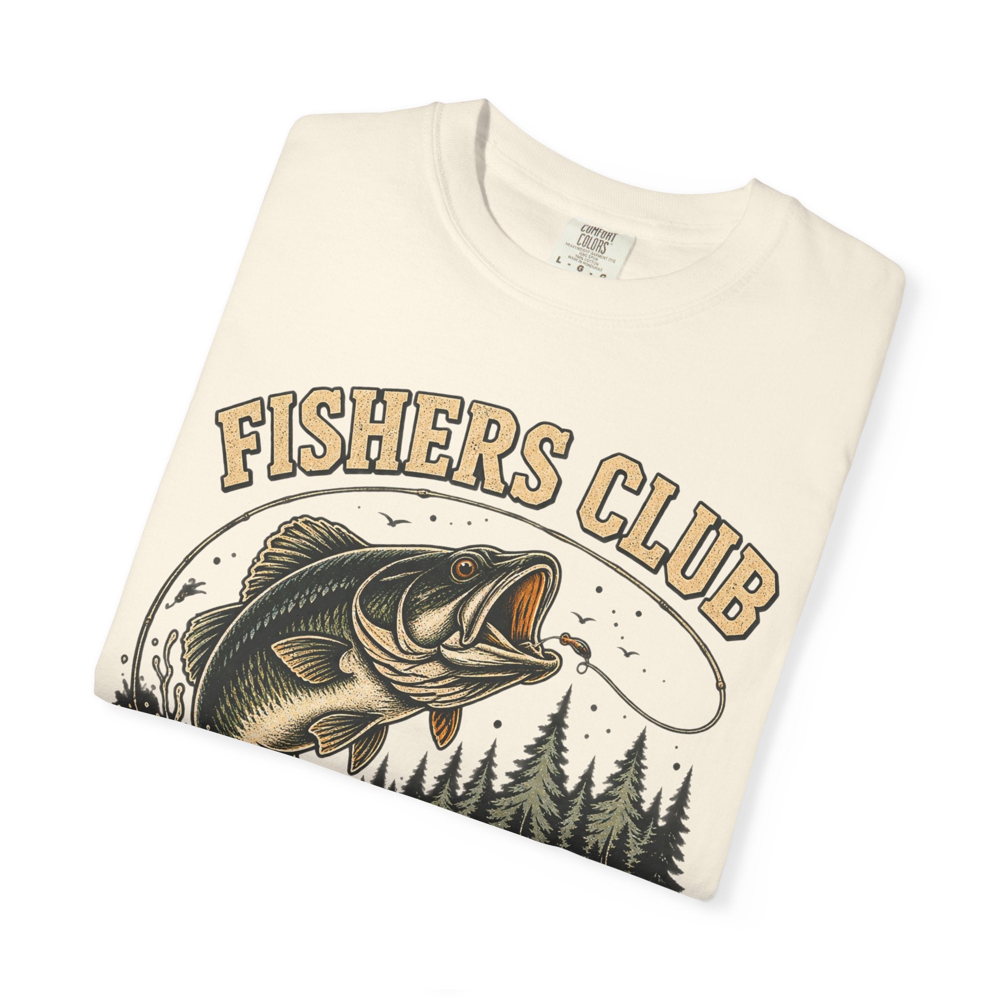 Fishers Club T-Shirt — “Follow Me & I Will Make You Fishers of Men” Christian Fishing Tee