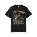 Fishers Club T-Shirt — “Follow Me & I Will Make You Fishers of Men” Christian Fishing Tee