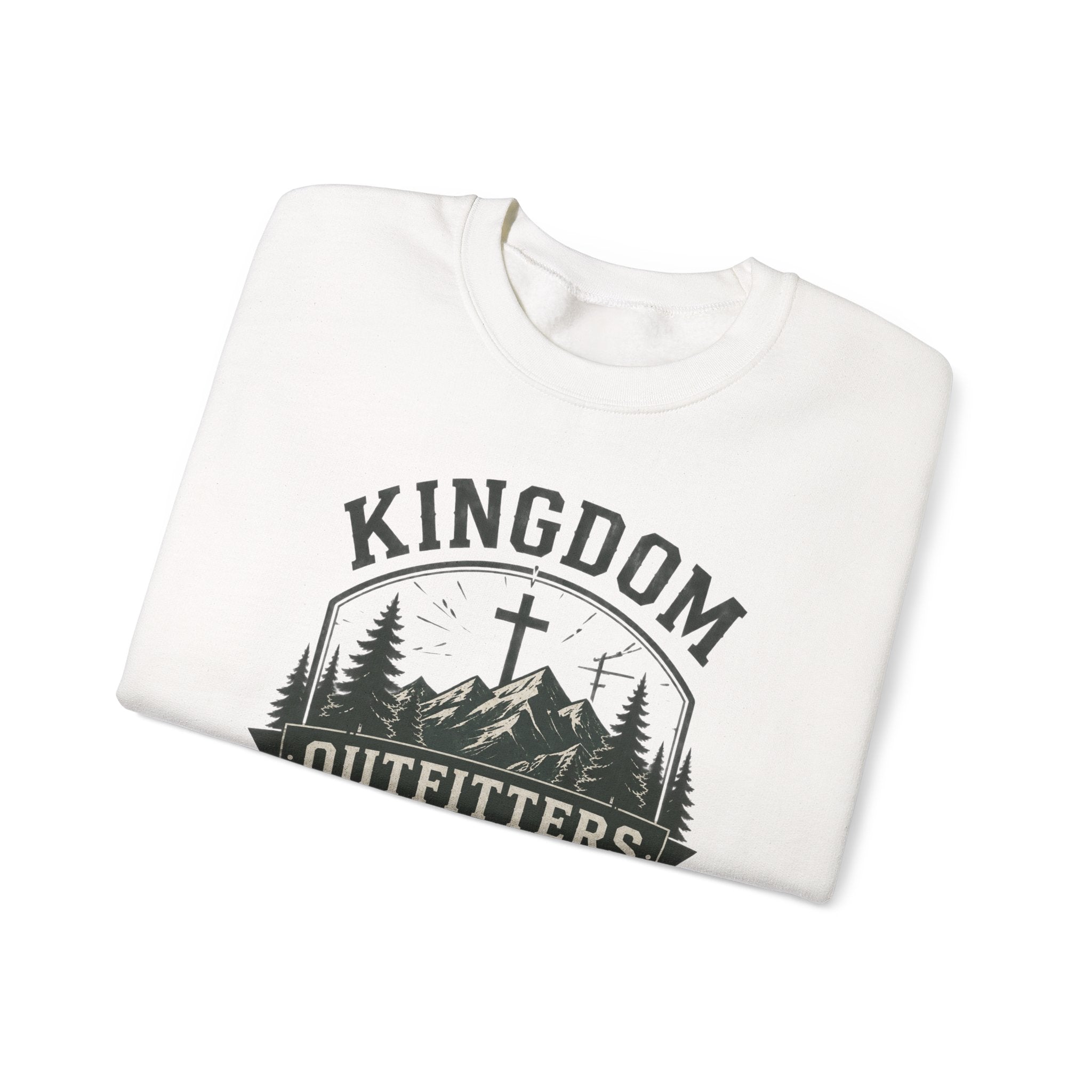 Kingdom Outfitters Sweatshirt – 'Equipped for the Journey' Christian Crewneck