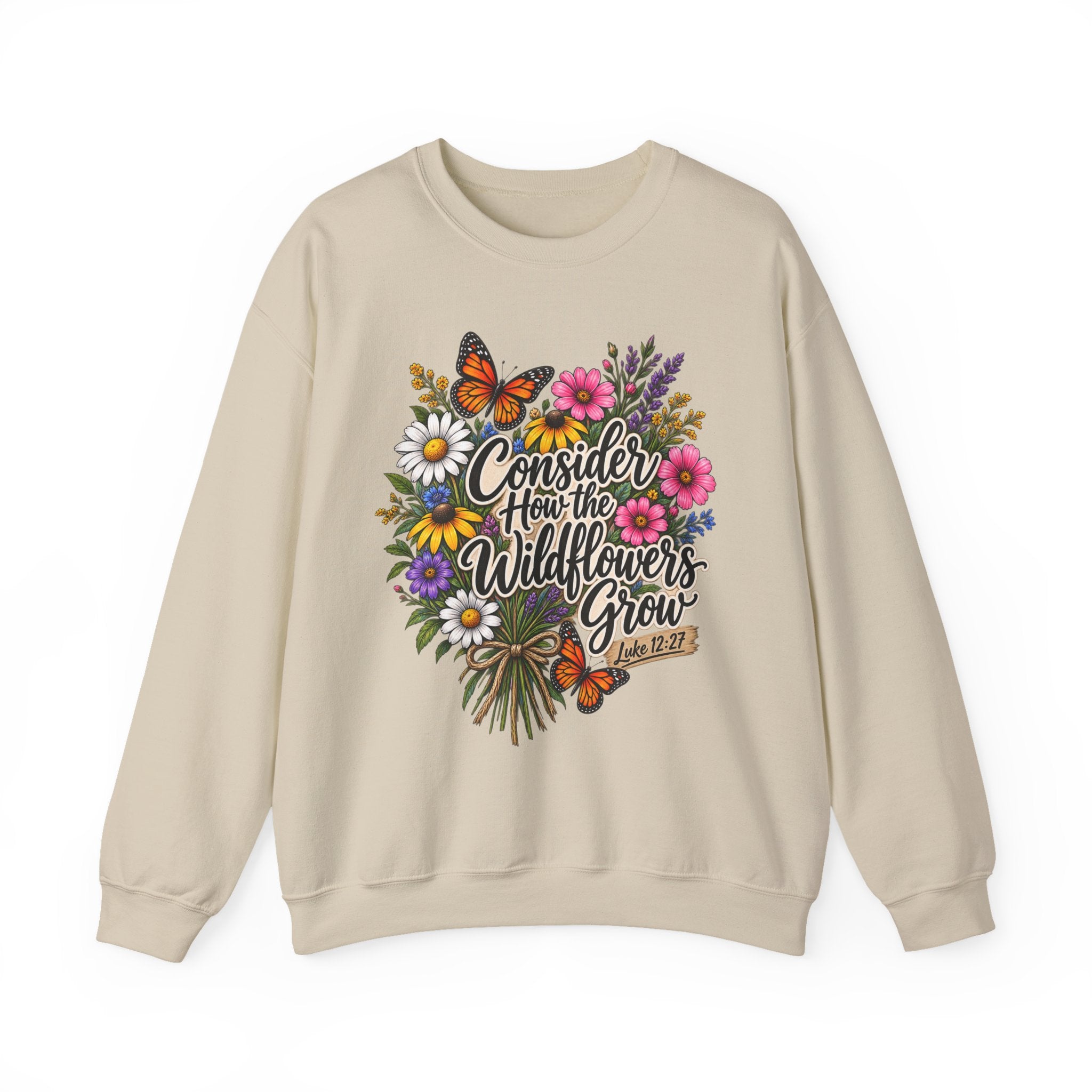 Wildflowers Grow Crewneck Sweatshirt