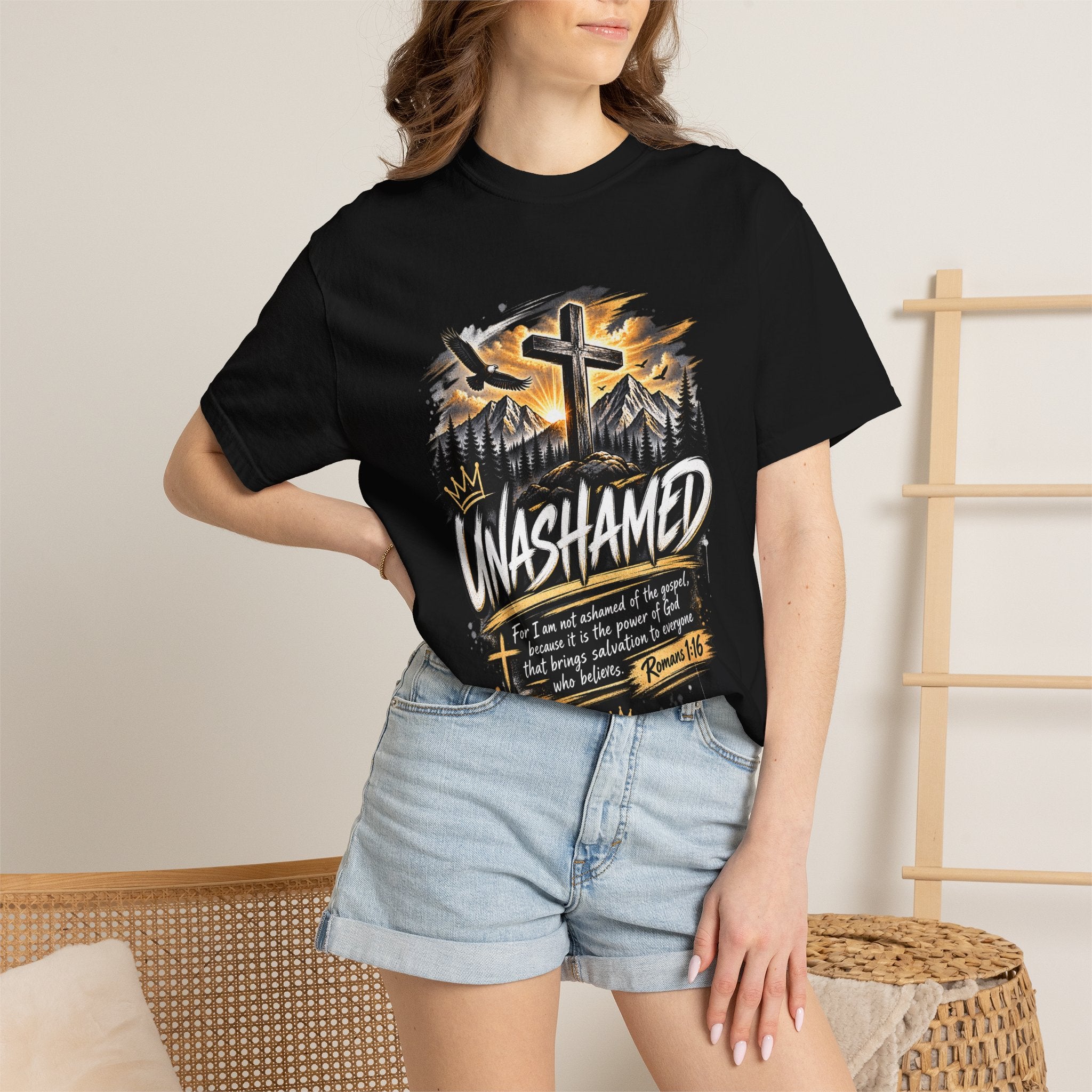 "Unashamed" - Christian Unisex Adult T-Shirt