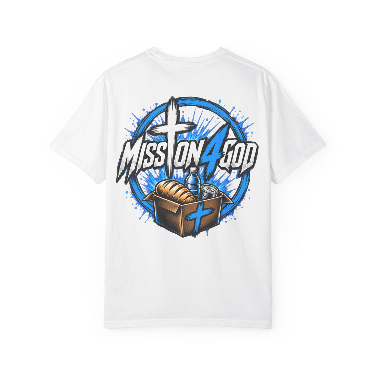 "Mission 4 God" Adult T‑Shirt — Christian Faith Design