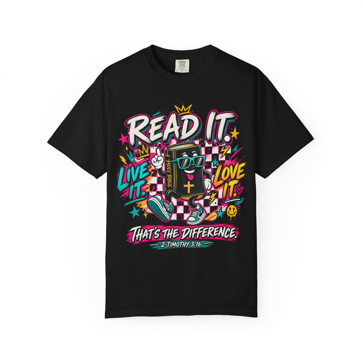"Read It, Live It, Love It" Adult T-Shirt