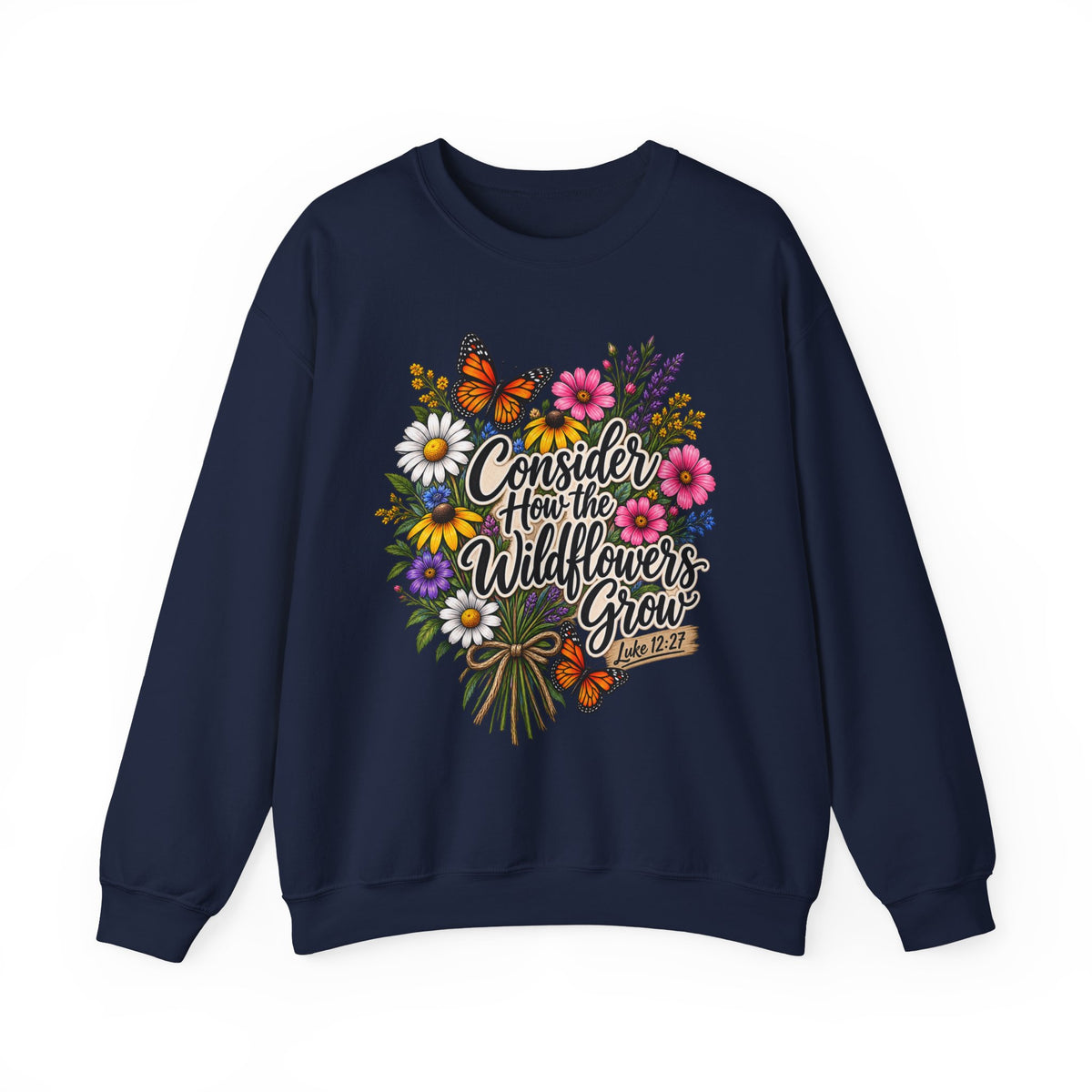 Wildflowers Grow Crewneck Sweatshirt