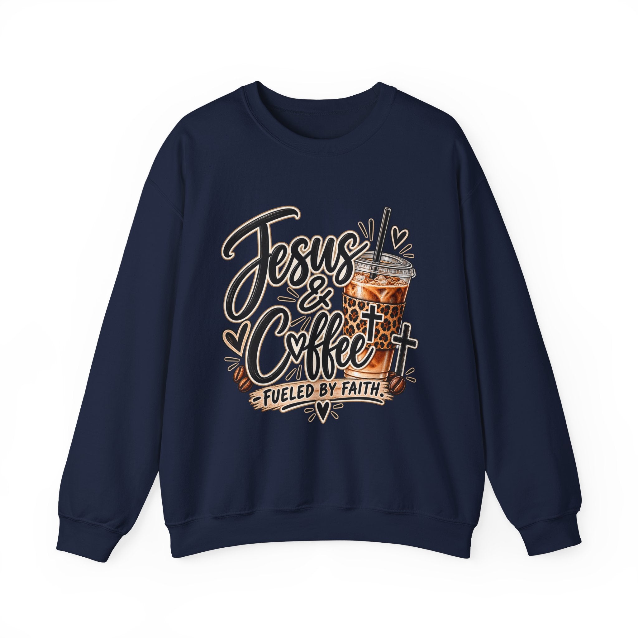 Jesus & Coffee Crewneck Sweatshirt