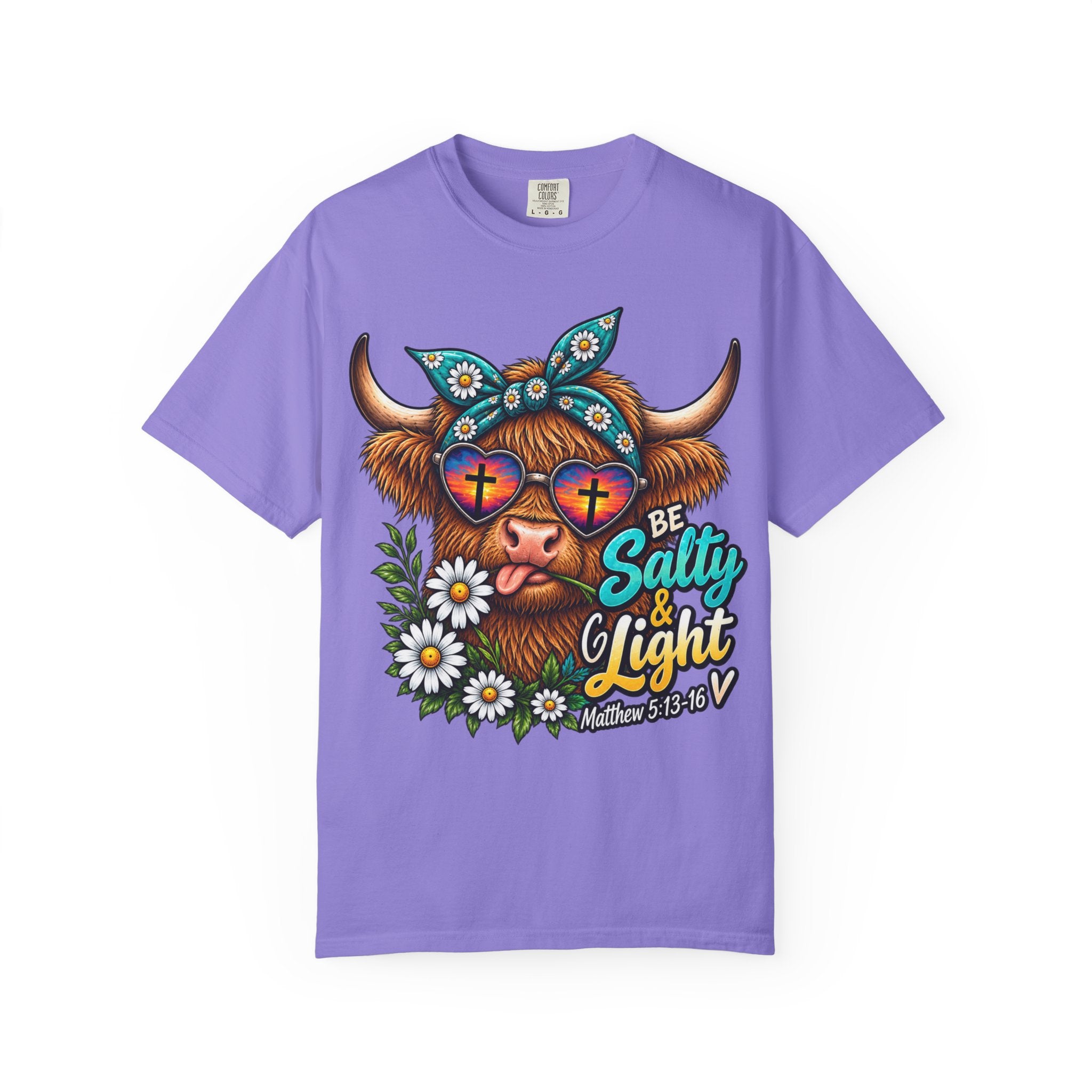 Be Salty & Light Cow Graphic T-Shirt