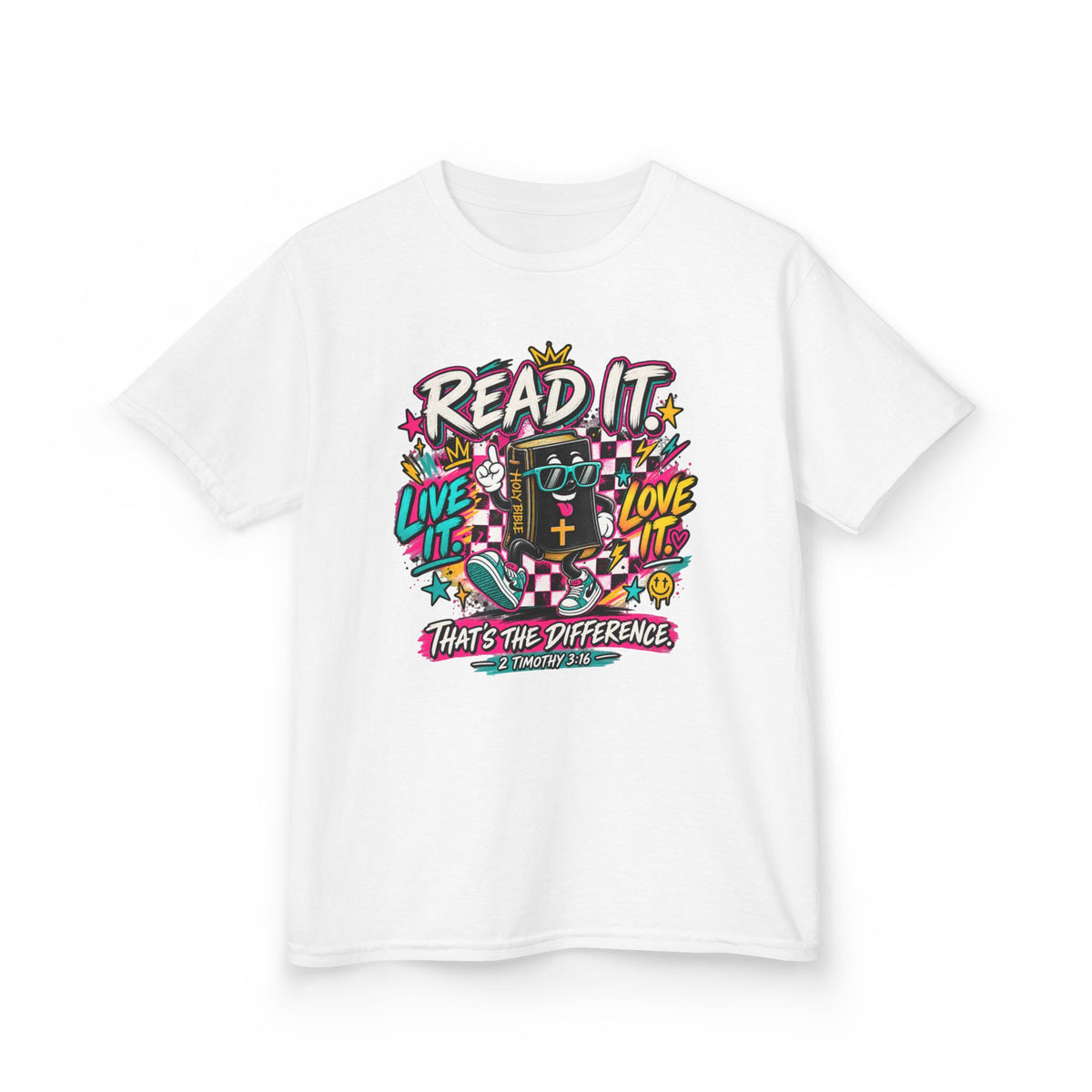 "Read it, Live it, Love it" Kids t-shirt