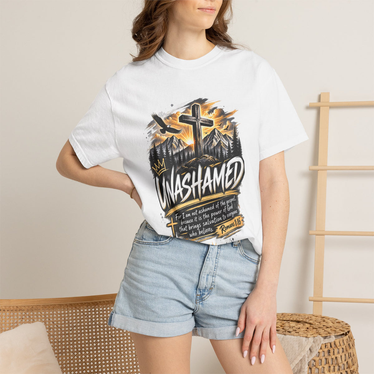 "Unashamed" - Christian Unisex Adult T-Shirt