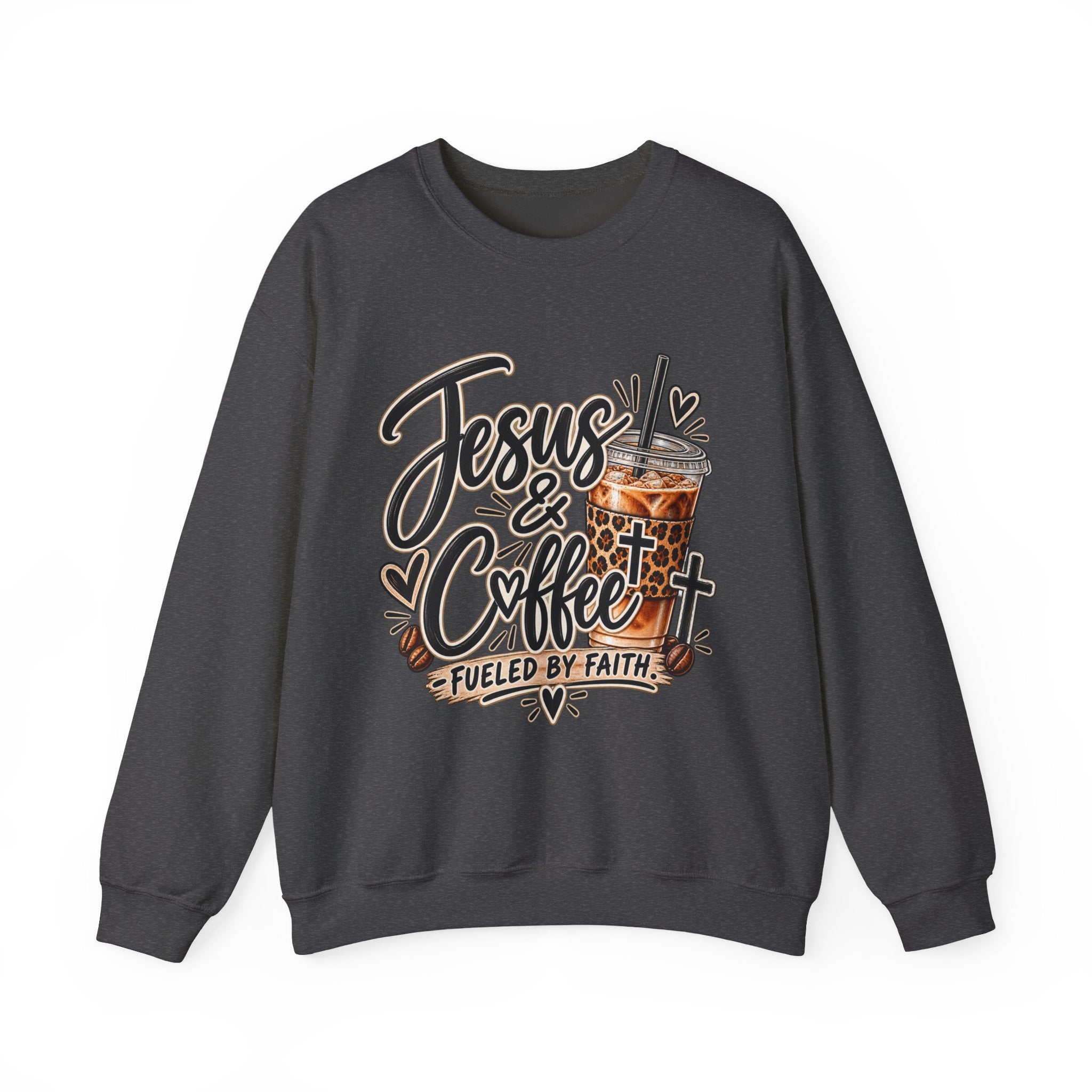 Jesus & Coffee Crewneck Sweatshirt