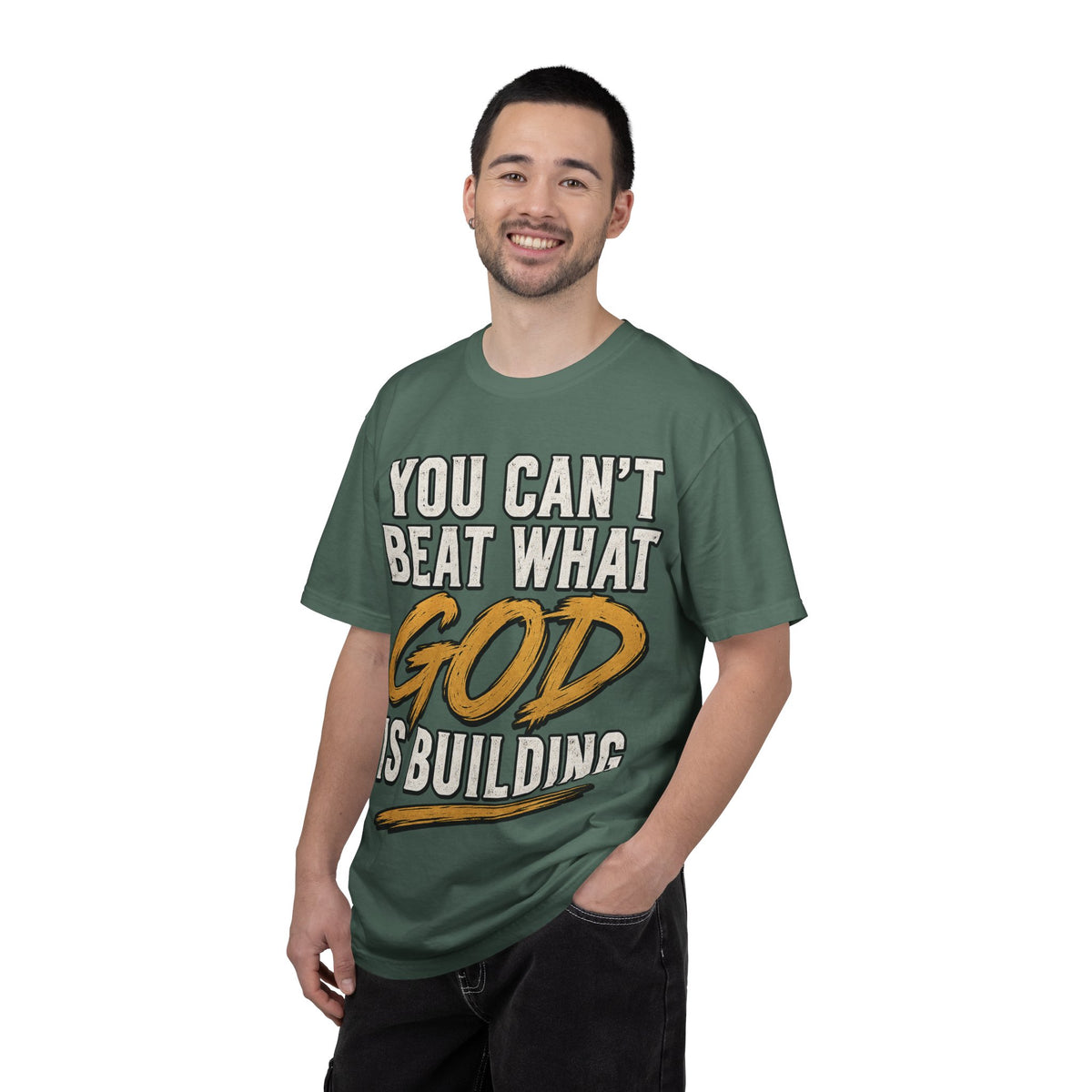 You Can't Beat What God Is Building T-Shirt
