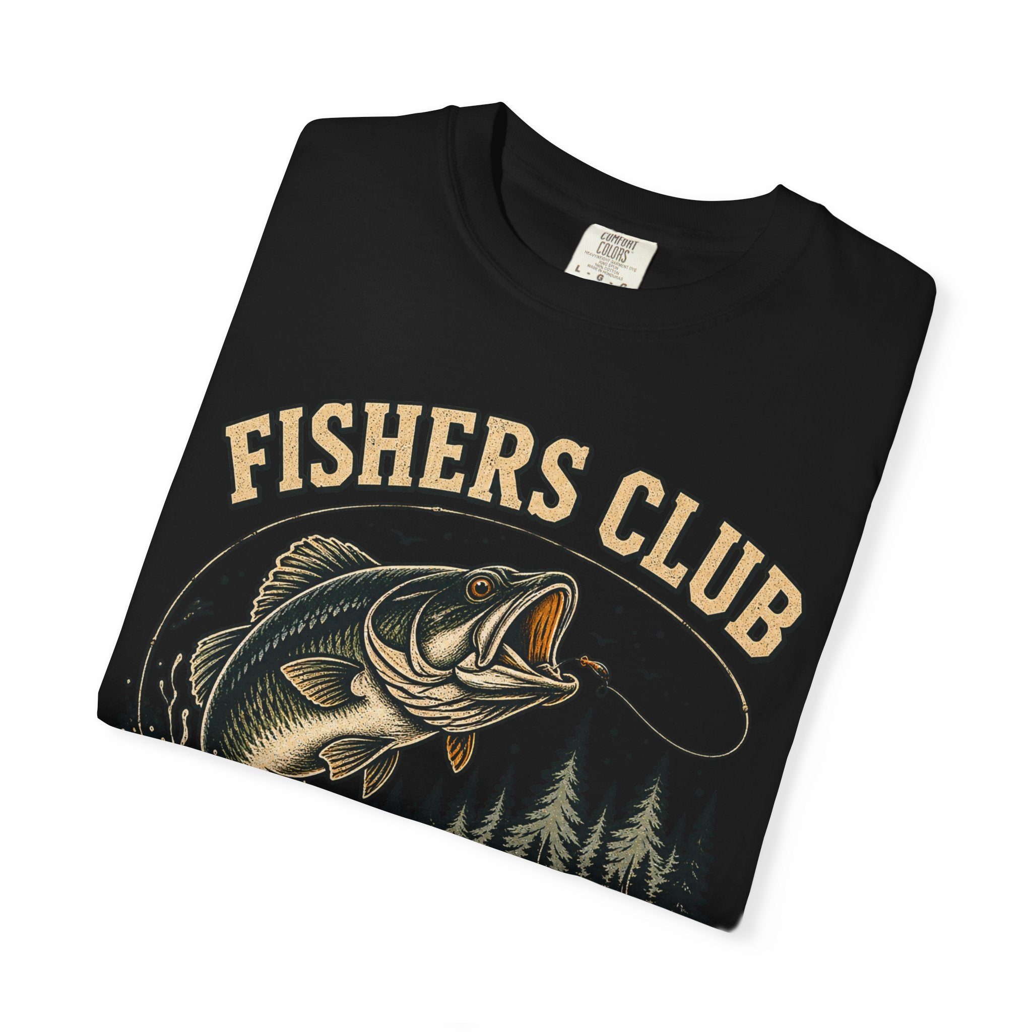 Fishers Club T-Shirt — “Follow Me & I Will Make You Fishers of Men” Christian Fishing Tee