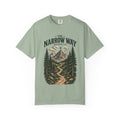 The Narrow Way T-Shirt — Mountain Trail Christian Tee (Matthew 7:14)