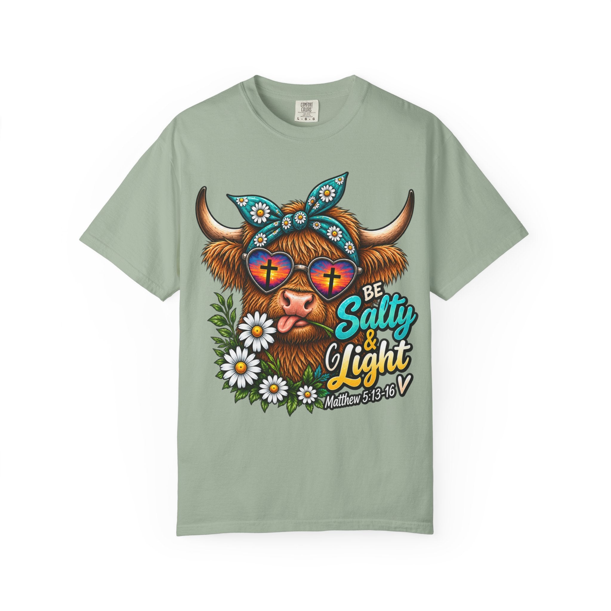 Be Salty & Light Cow Graphic T-Shirt